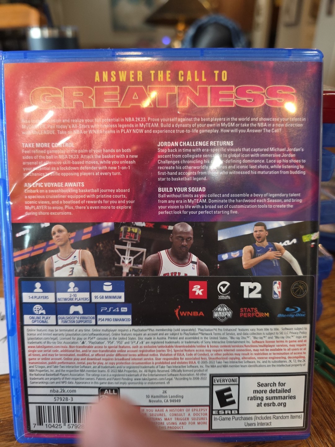 NBA 2K23 (PlayStation 5 PS5) Case & Disc TESTED