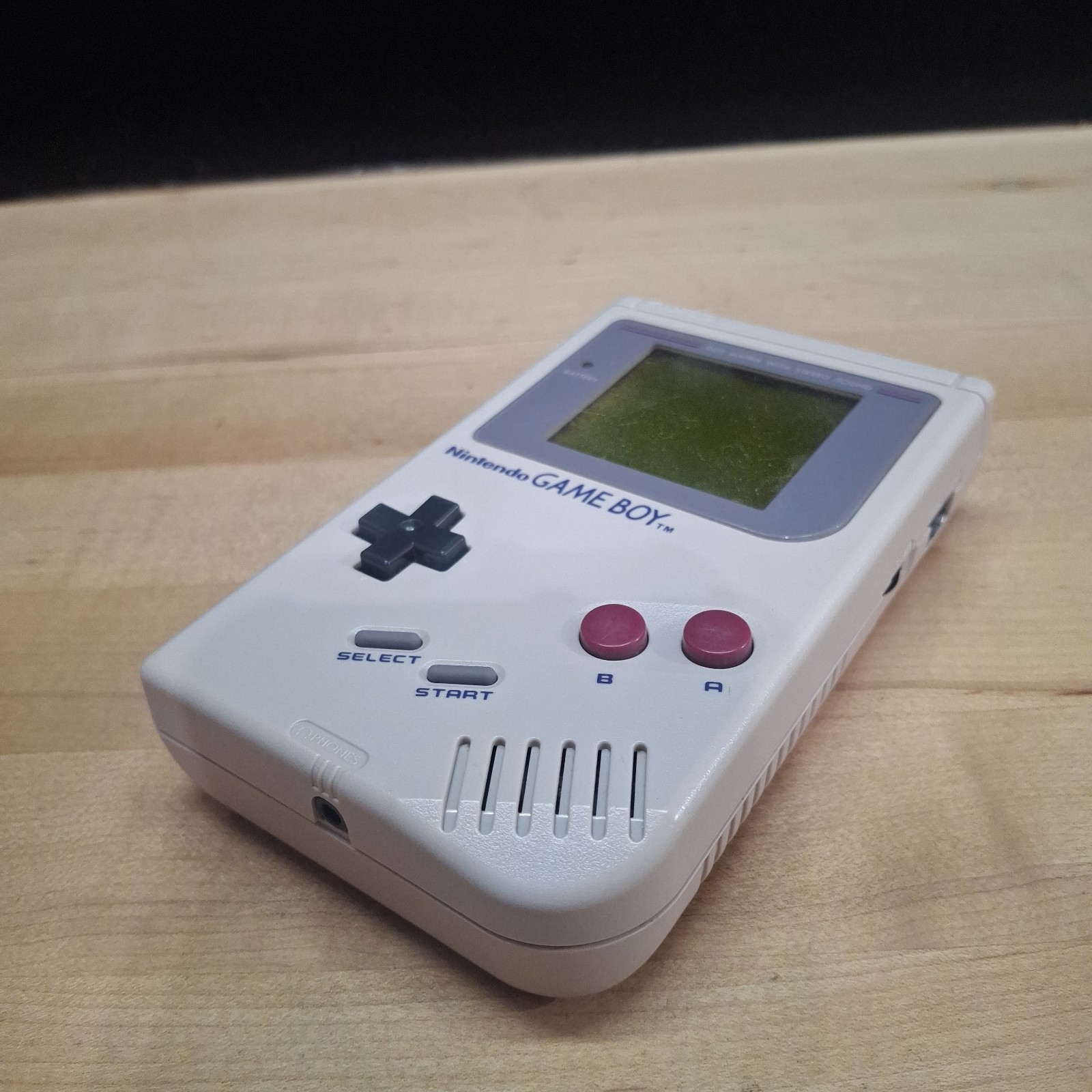 Nintendo Game Boy DMG-01 Handheld System Gray Does Not Power On No Battery Cover