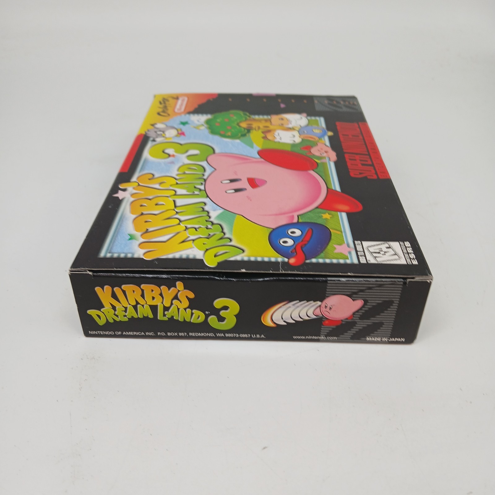Kirby’s Dream Land 3 Complete In Box Very Good Condition Super Nintendo 1997 CIB