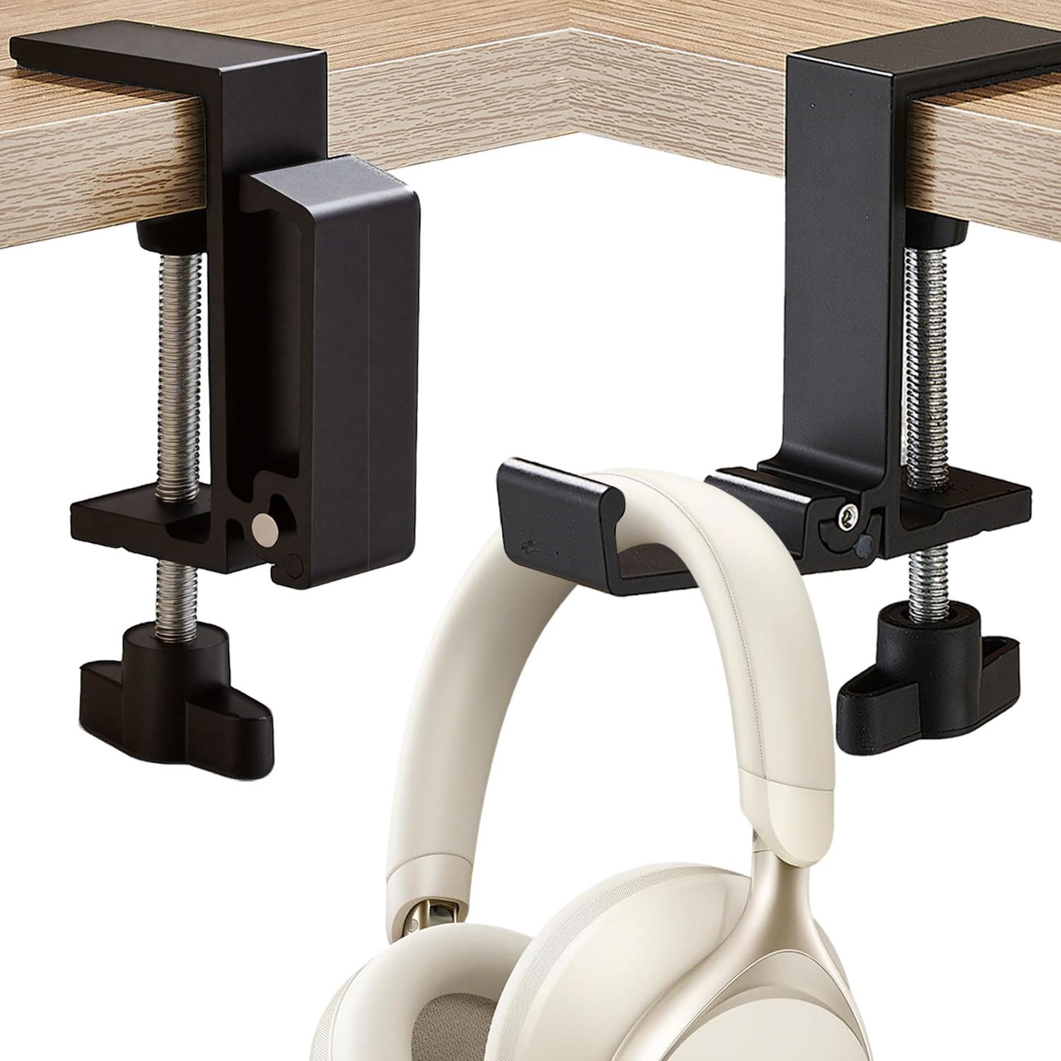 Headphone Stand for Desk, Aluminum Alloy Foldable Headphone Holder Headset S…
