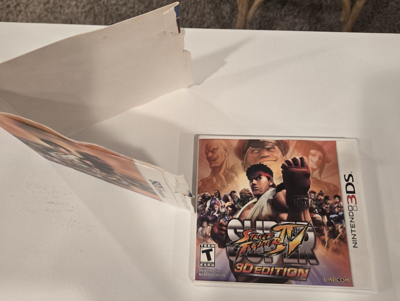 Super Street Fighter 4 3D Edition for Nintendo 3DS with Game, Case & Slip Cover