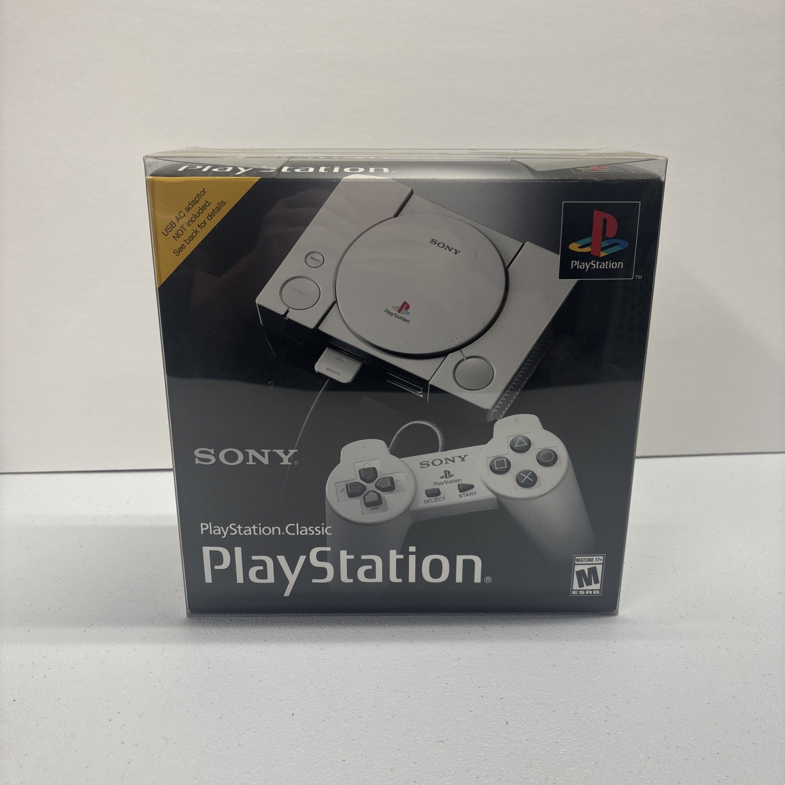 Brand New *SEALED* Sony PlayStation Classic Gray Console in Protective Case