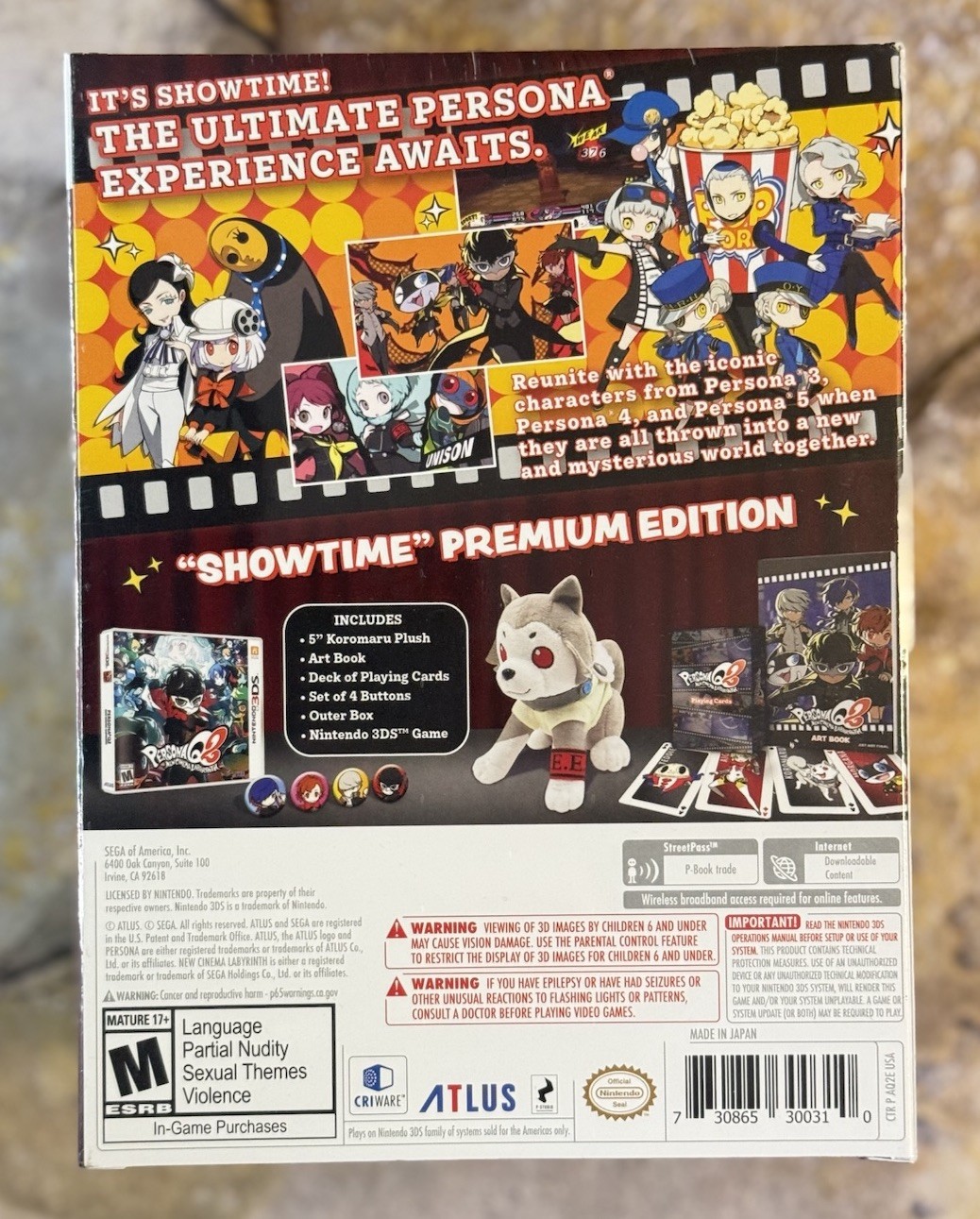 Persona Q2: New Cinema Labyrinth Premium Edition – Nintendo 3DS **BRAND NEW**