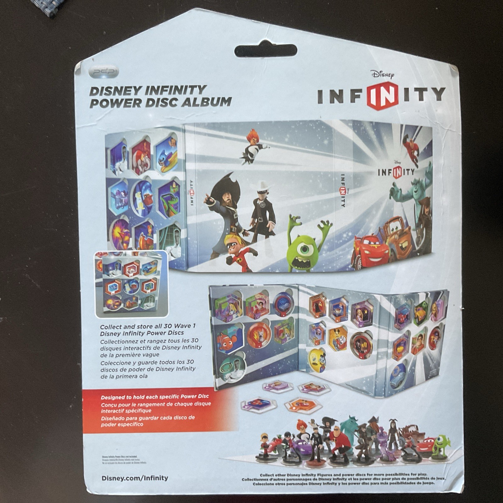 Disney Infinity Power Disc Album Toys R Us Exclusive New Holds 30 Discs