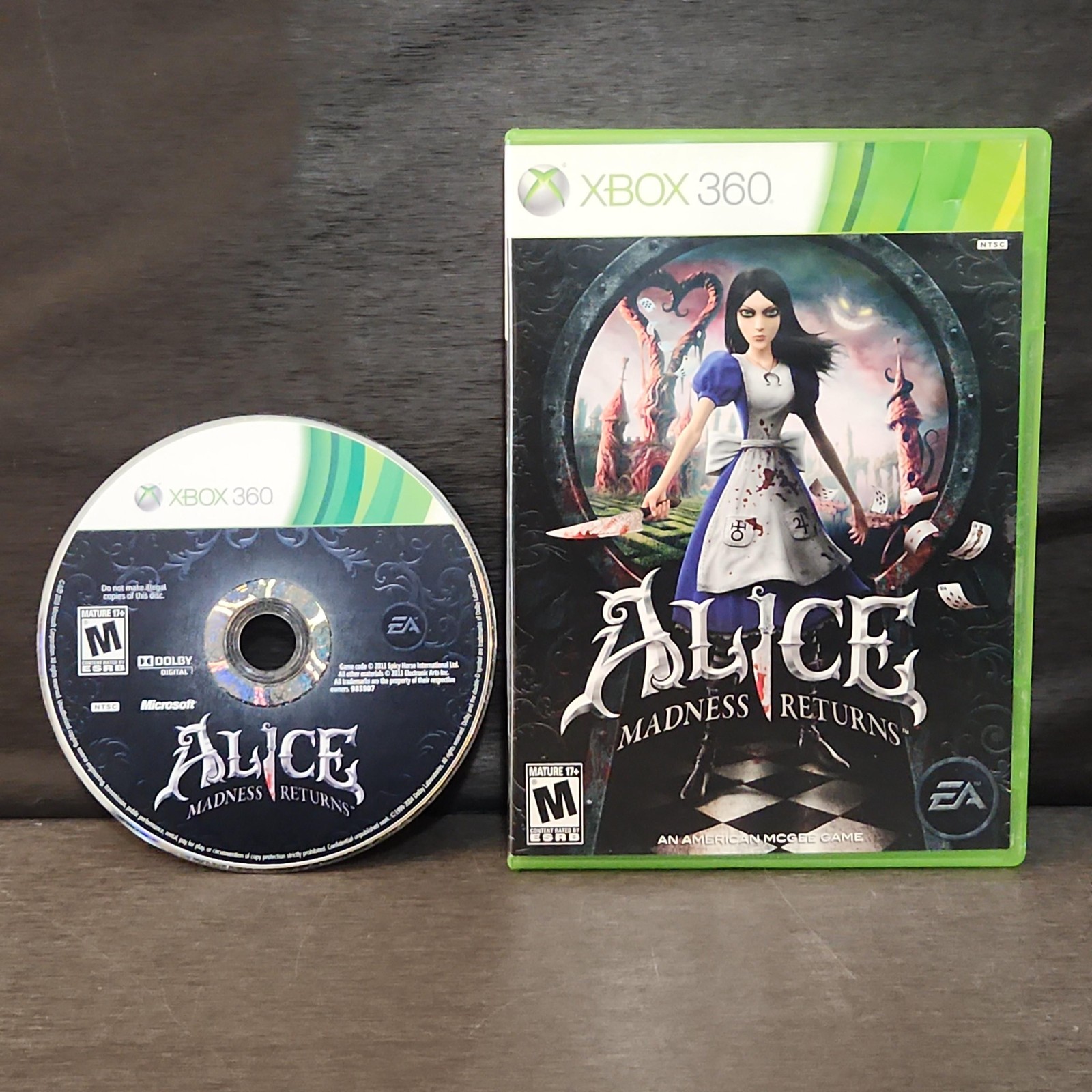 Alice Madness Returns Xbox 360 Game
