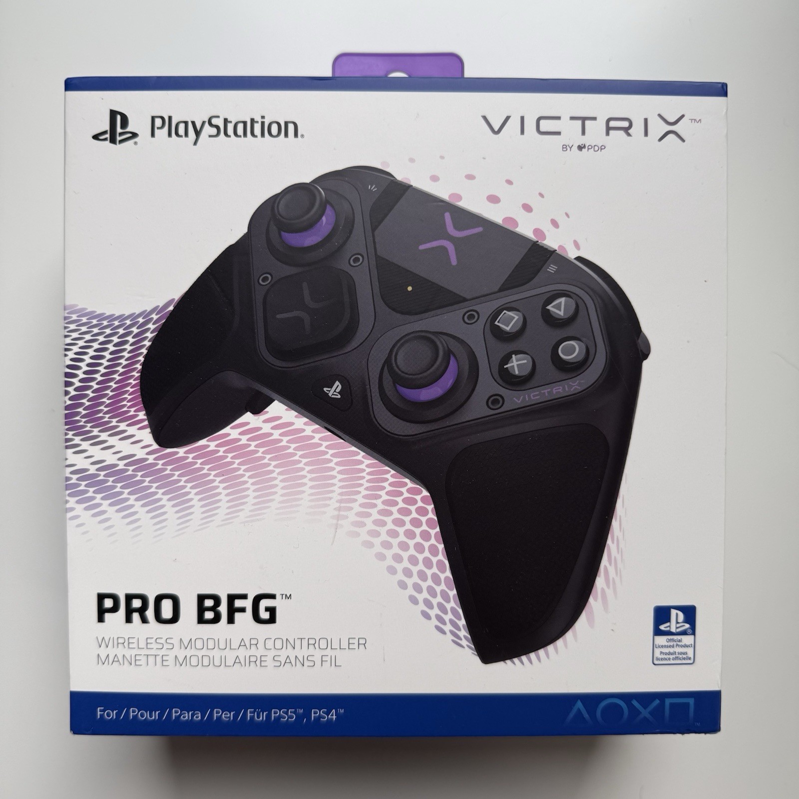 PDP Victrix Pro Wireless Gaming Controller Modular Gamepad for PS5, PS4 #UF9957