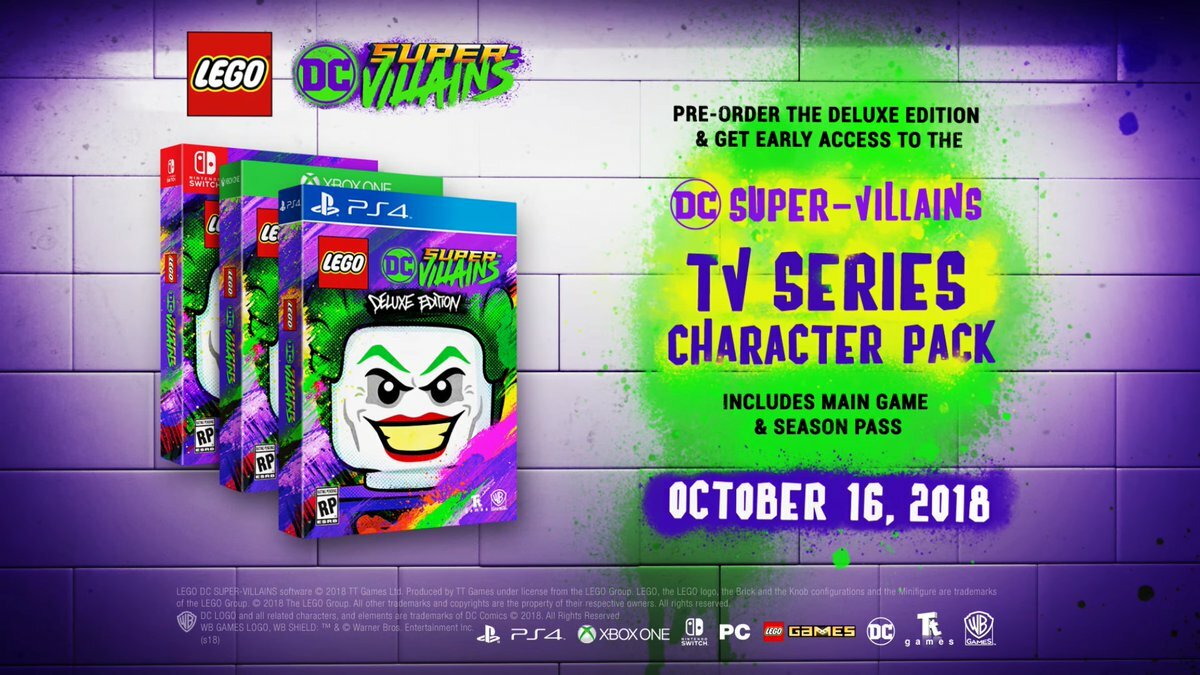 LEGO DC Super Villains *DELUXE EDITION* Box Set (XBOX One) New