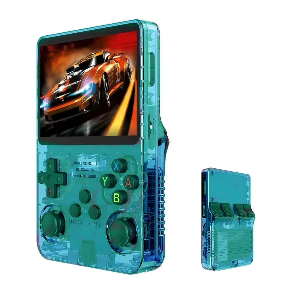 ARKOS R36S Retro Handheld Game Console – Linux System, 3.5-Inch IPS Screen, 64GB