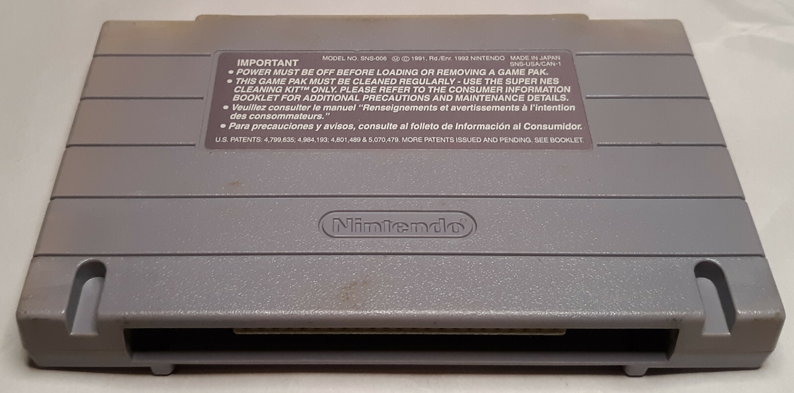 Dennis The Menace (Super Nintendo Entertainment System, 1993)