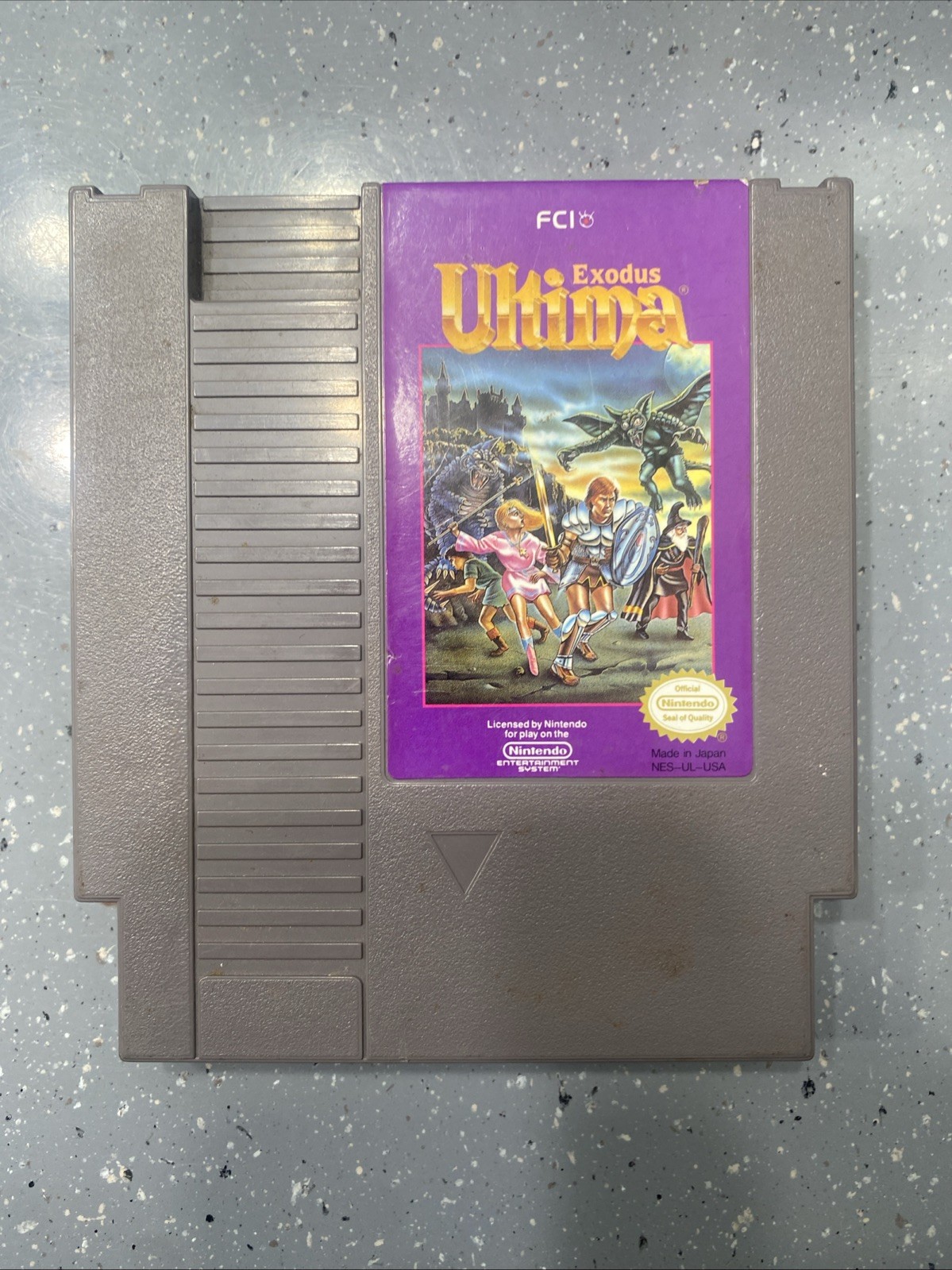 Ultima: Exodus NES Nintendo