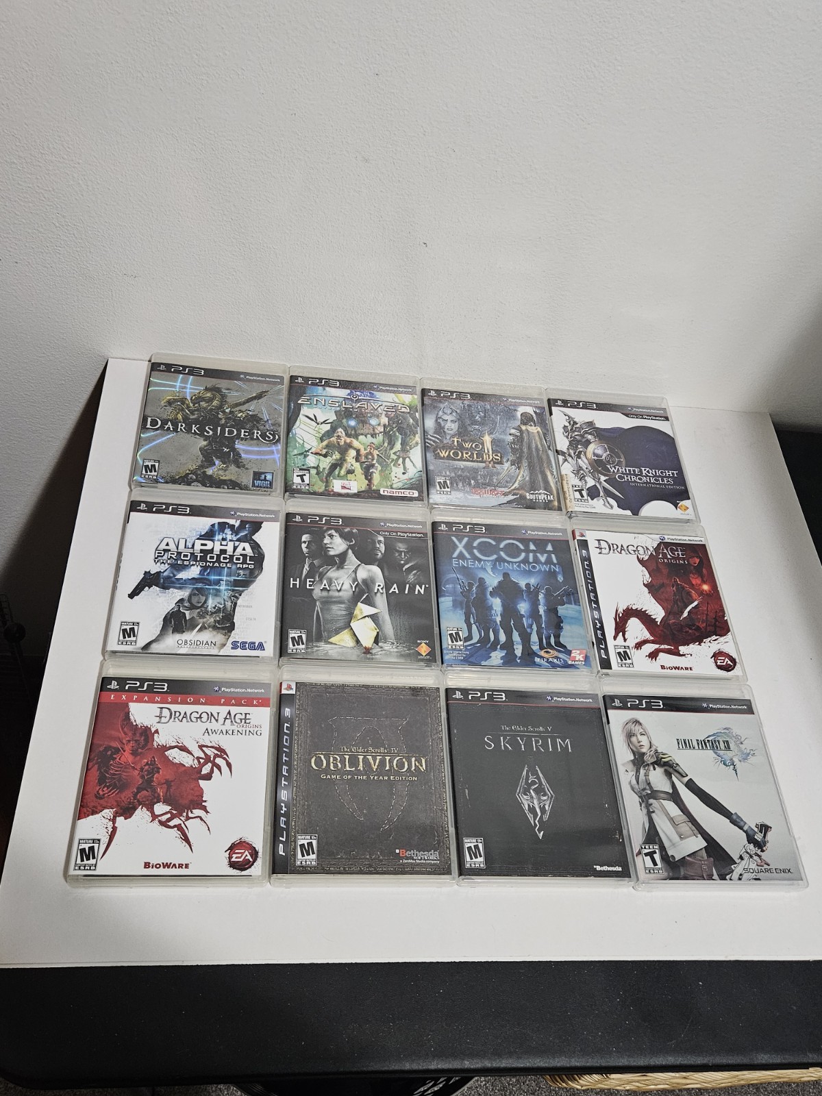 Playstation 3 Games Lot Of 12 Ps3 Games Lot Cib Complete Tested Very Good