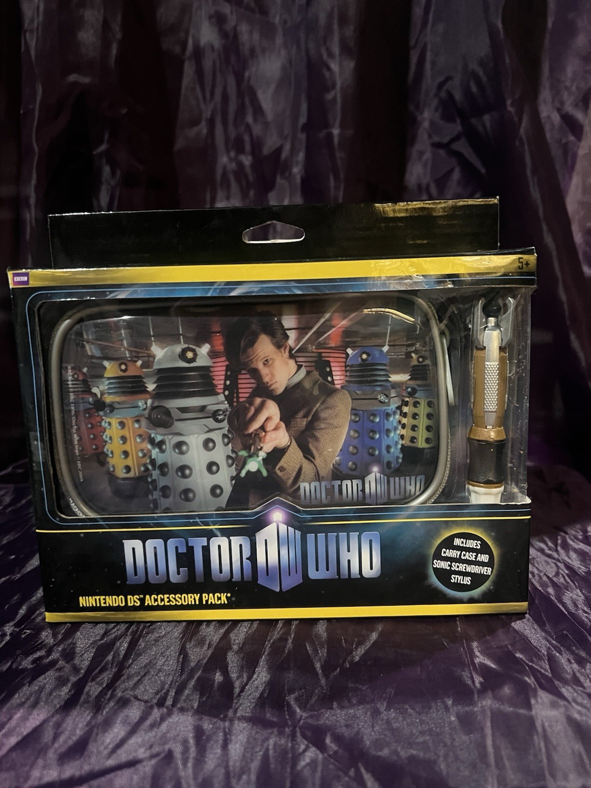 Doctor Who Nintendo DS Accessory Pack New Worn Box