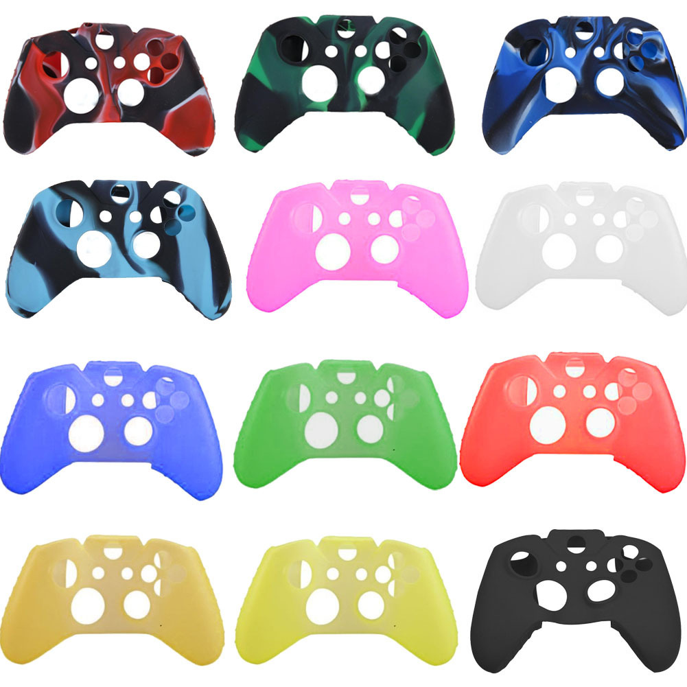For Xbox One Wireless Controller Silicone Rubber Skin Case Gel Protective Cover