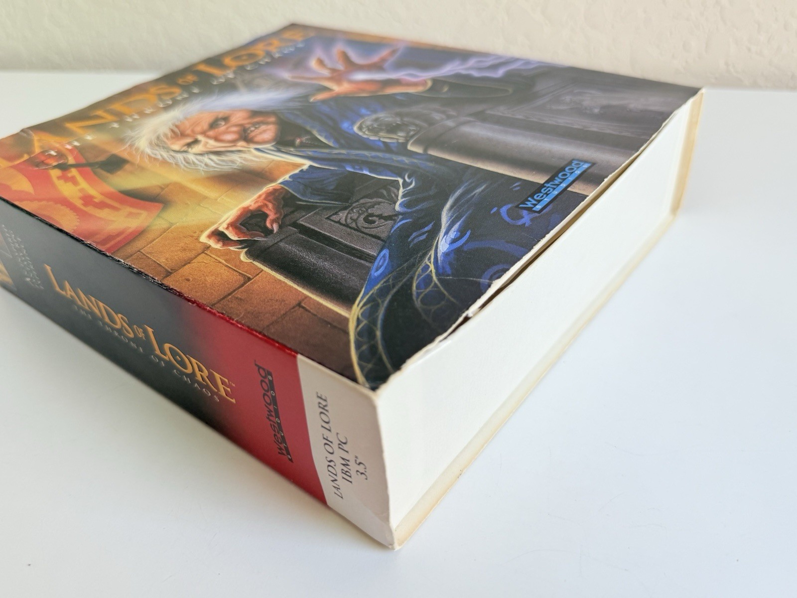 Lands of Lore: The Throne of Chaos 1993 IBM/PC 3.5” Floppy Disk Big Box Game