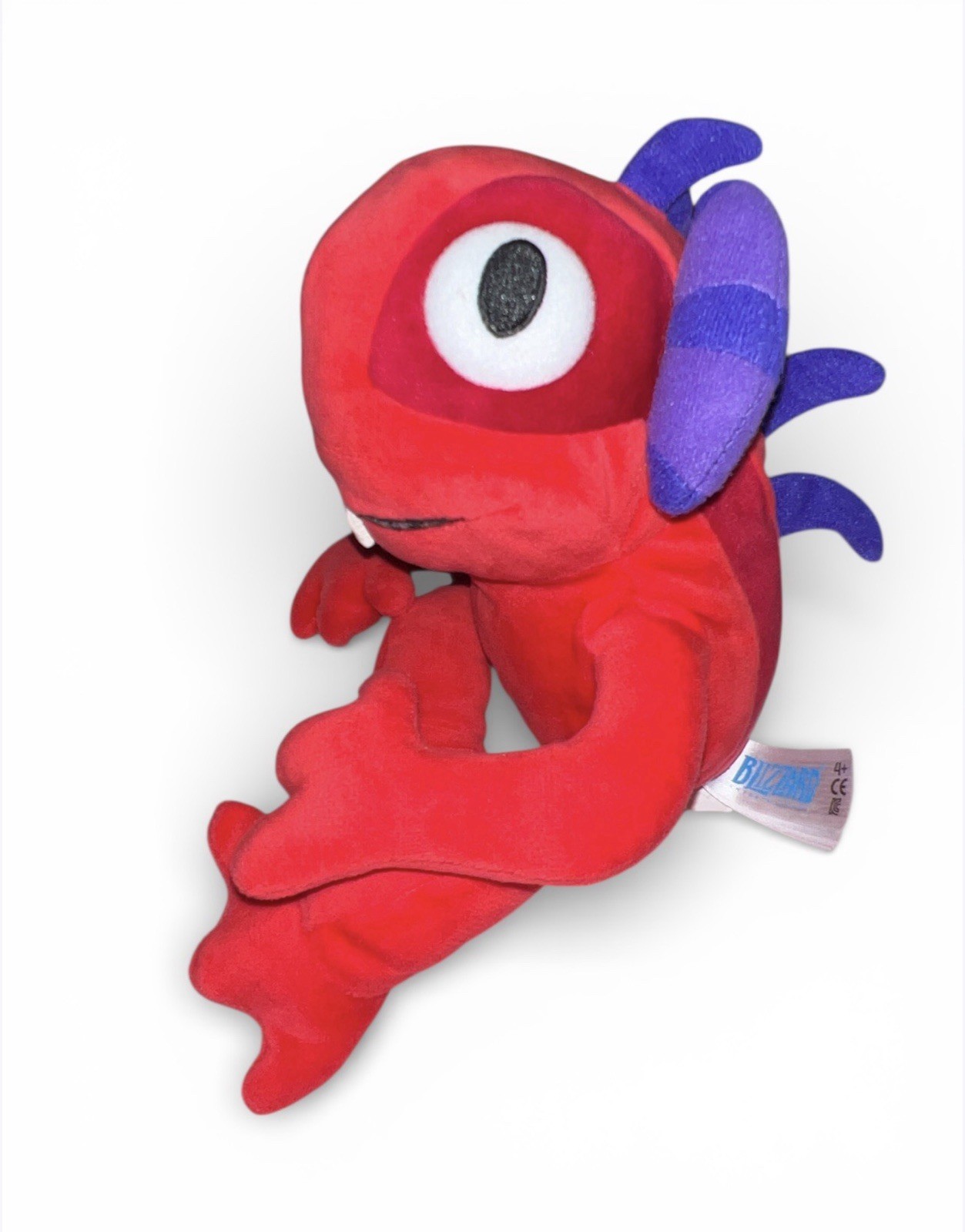 Blizzard World of Warcraft WoW “Murgle” Red Murloc Plush Blizzcon 2019
