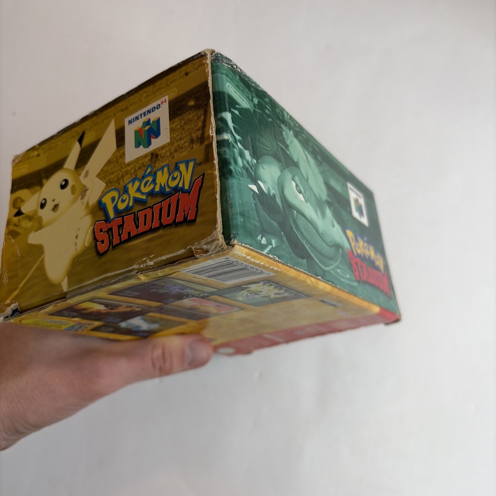 Pokemon Stadium – Nintendo 64 Big Box w/ Transfer Pak (Tested)