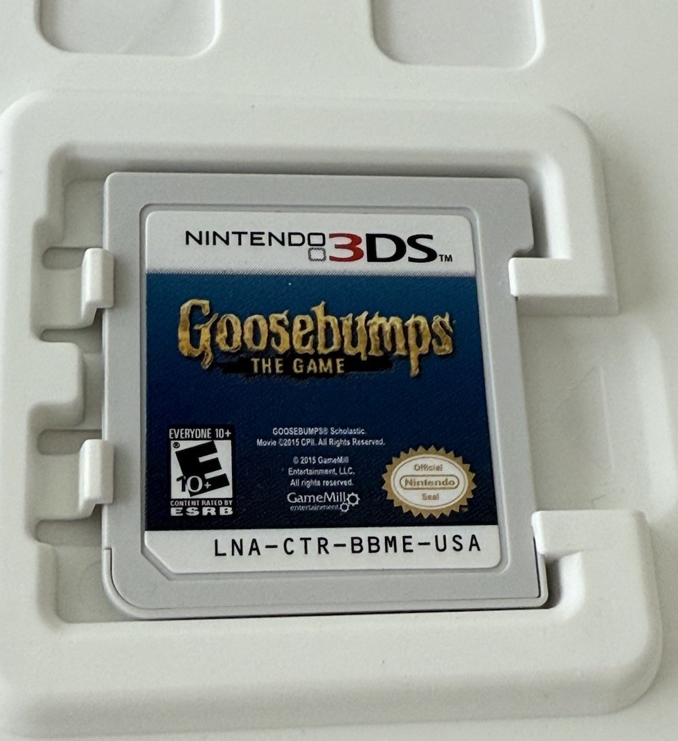 Goosebumps the Game – Nintendo 3DS – Complete CIB