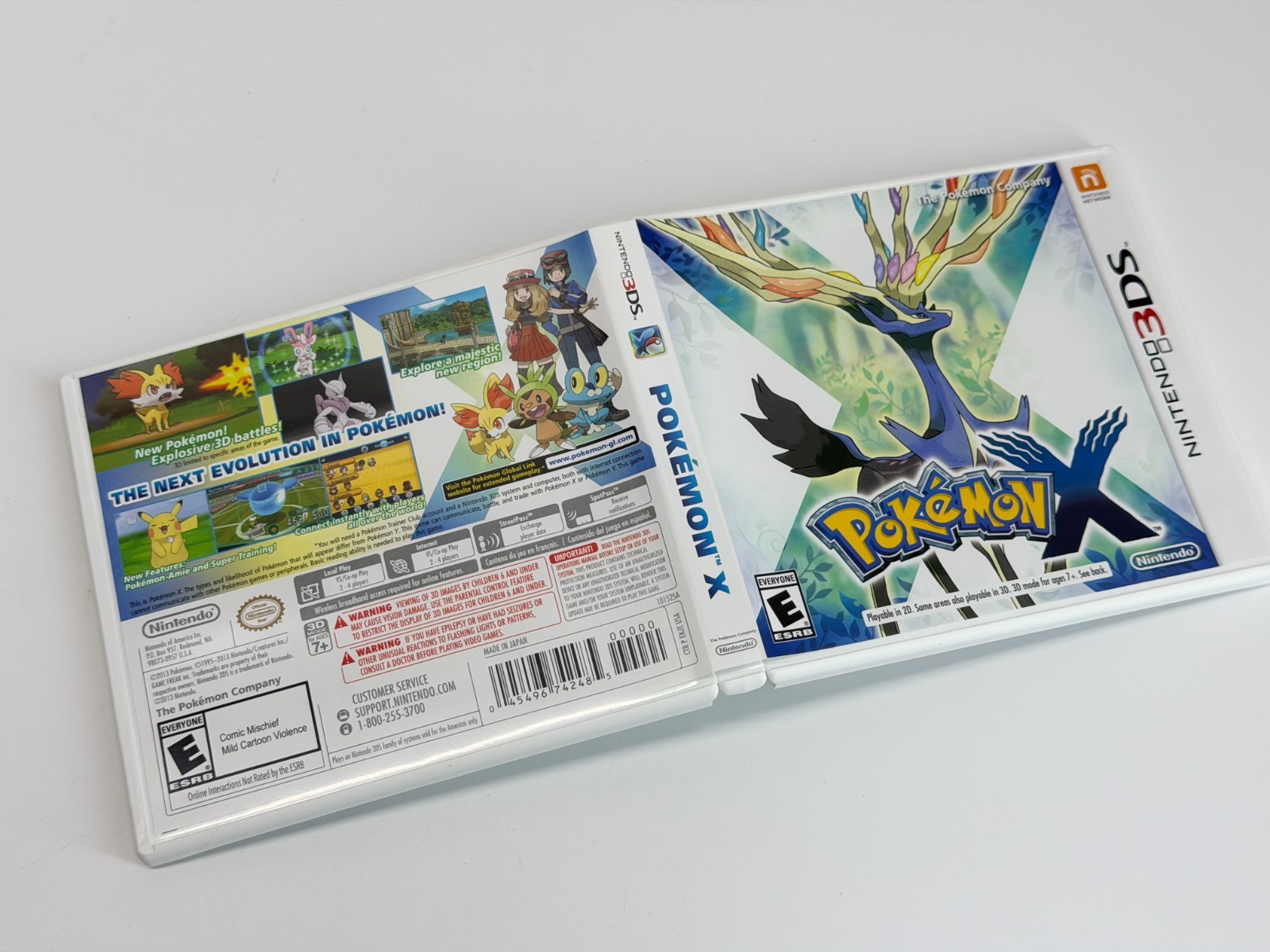 Pokemon X (Nintendo 3DS) Complete & Tested