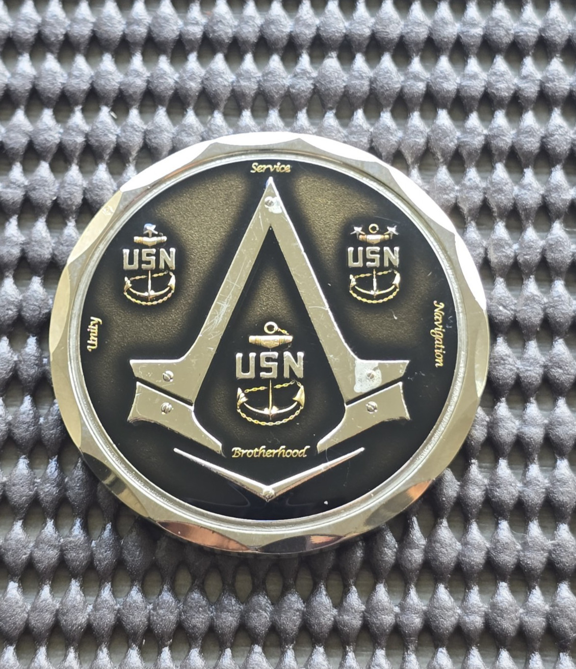 Assassin’s Creed Challenge Coin US NAVY Ubisoft Unity Origin Black Flag Odyssey