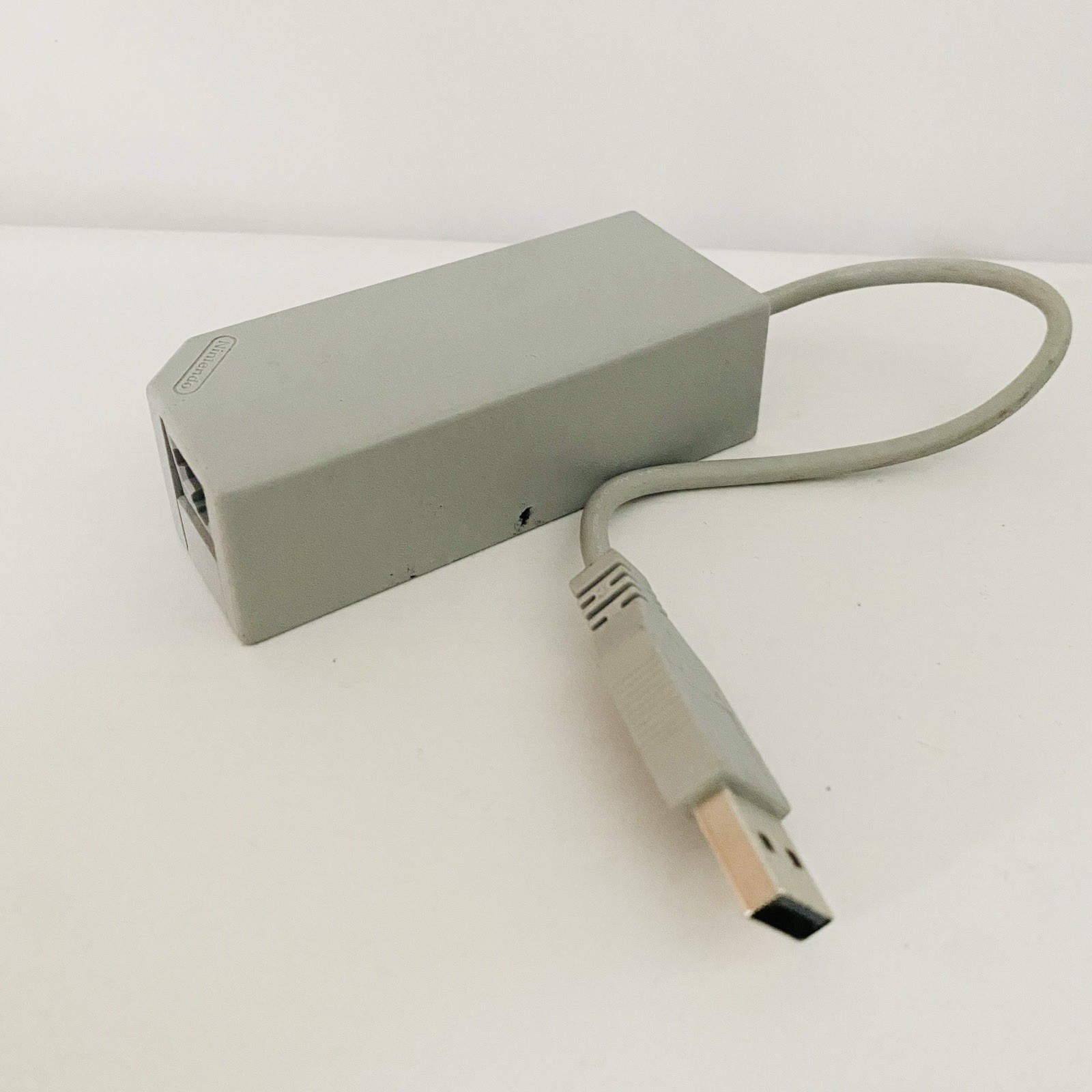 Nintendo Wii LAN Adapter RVL-015 Official USB Wired Internet Tested