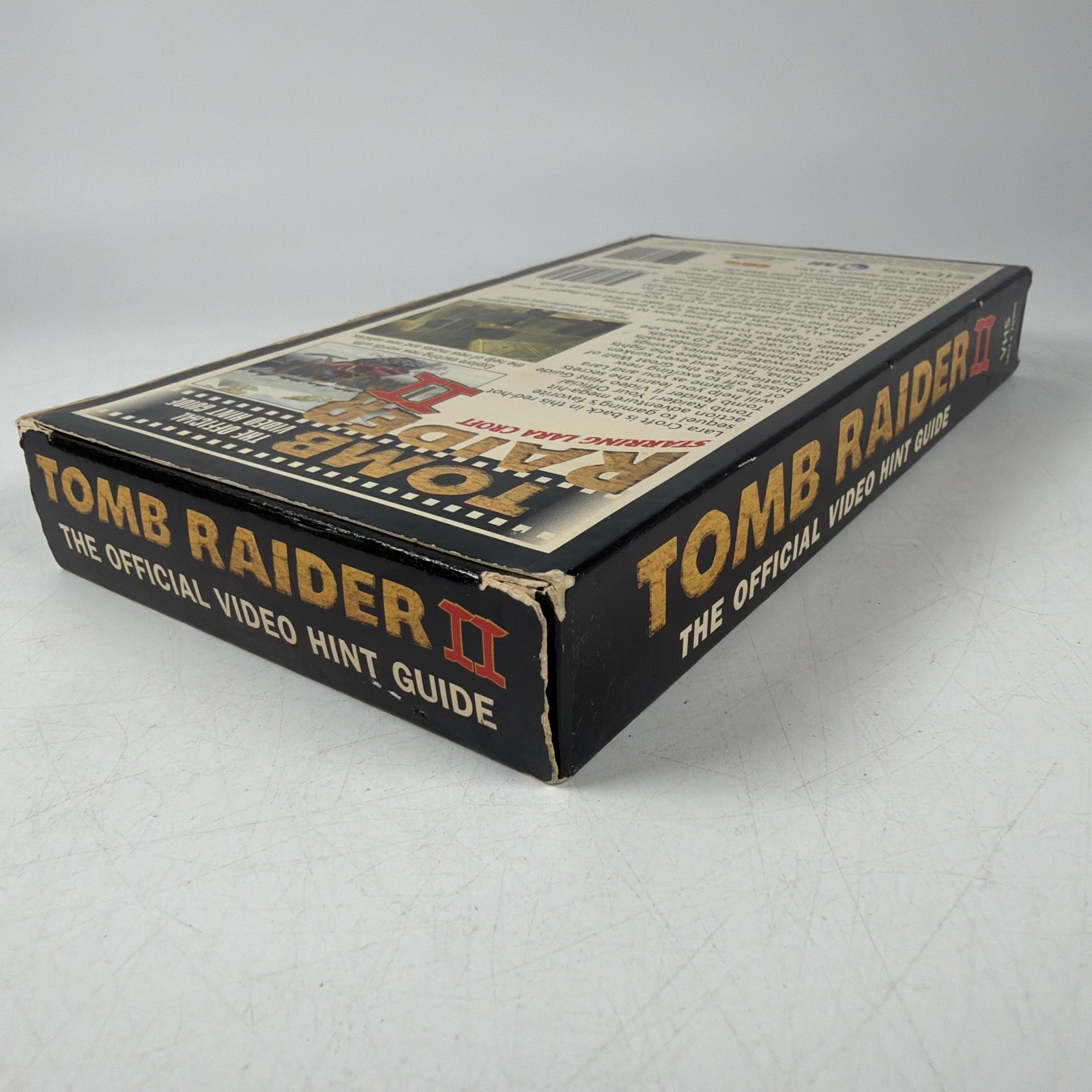 Tomb Raider 2 The Official Video Hint Guide (VHS, 1997) Rare/OOP VHTF