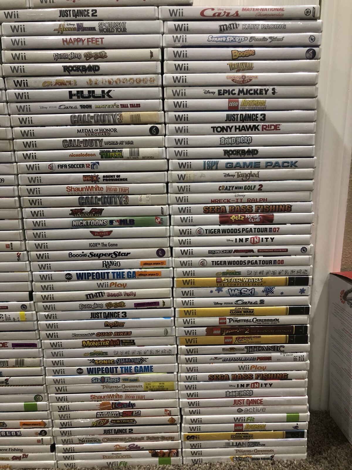 Nintendo Wii Game Lot. Pick & Choose. Mario, Sonic, Just Dance, etc!