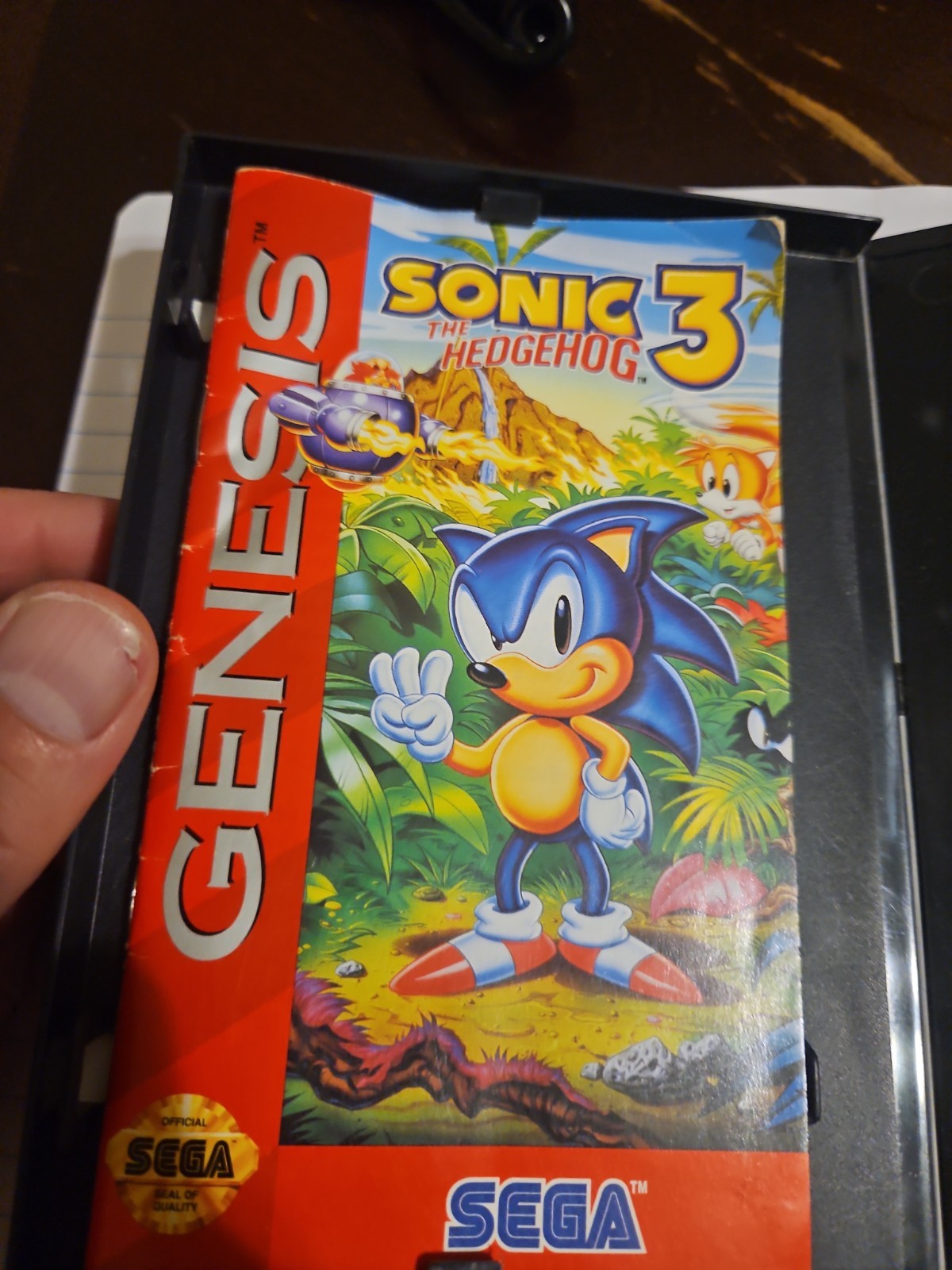 Sonic The Hedgehog 3 Sega Genesis CIB Complete In Box Authentic Tested