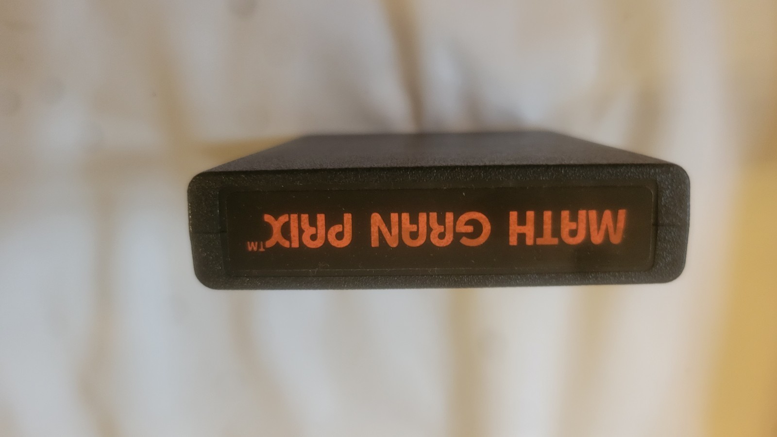 Vintage Atari Math Gran Prix 2600 1982 Video Game Cartridge Box