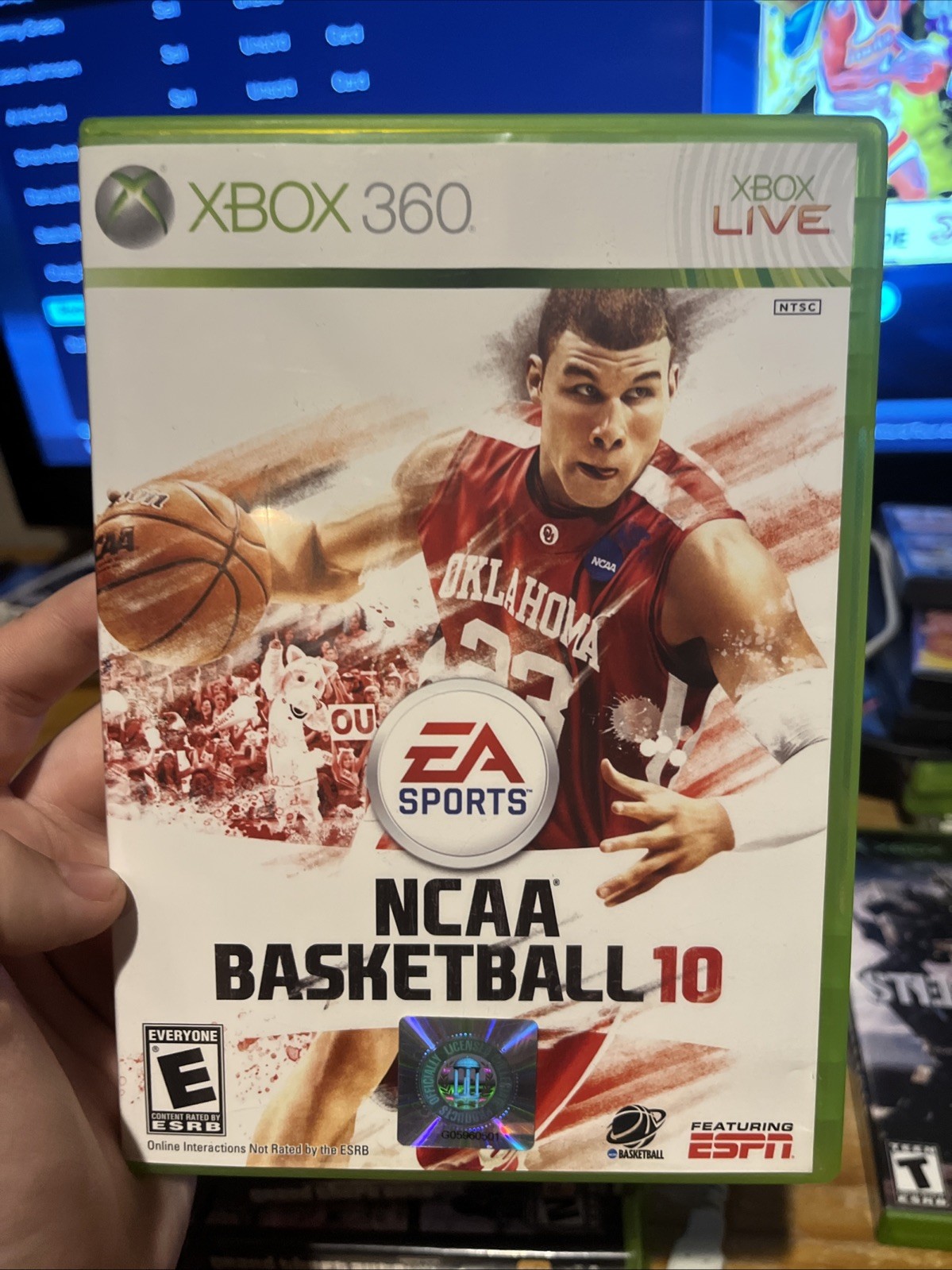 NCAA Basketball 10 Xbox 360 Complete w/ Manual CIB VGC