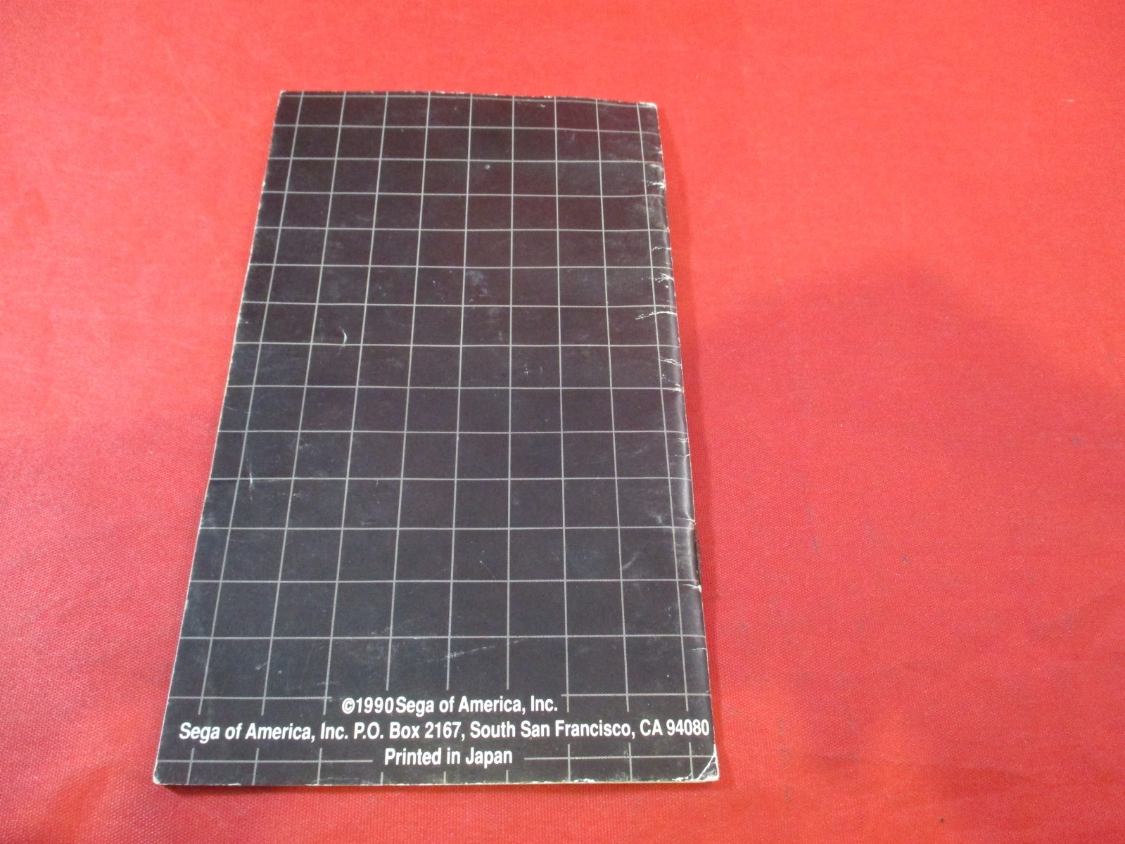 Ghostbusters Sega Genesis Instruction Manual Booklet ONLY *flawed*