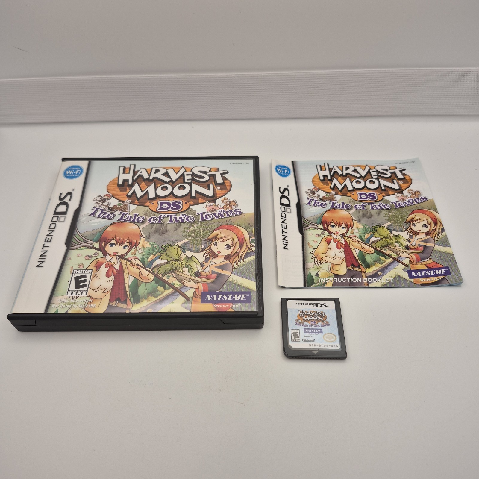 Harvest Moon DS: The Tale of Two Towns (Nintendo DS, 2011) NDS CIB Complete