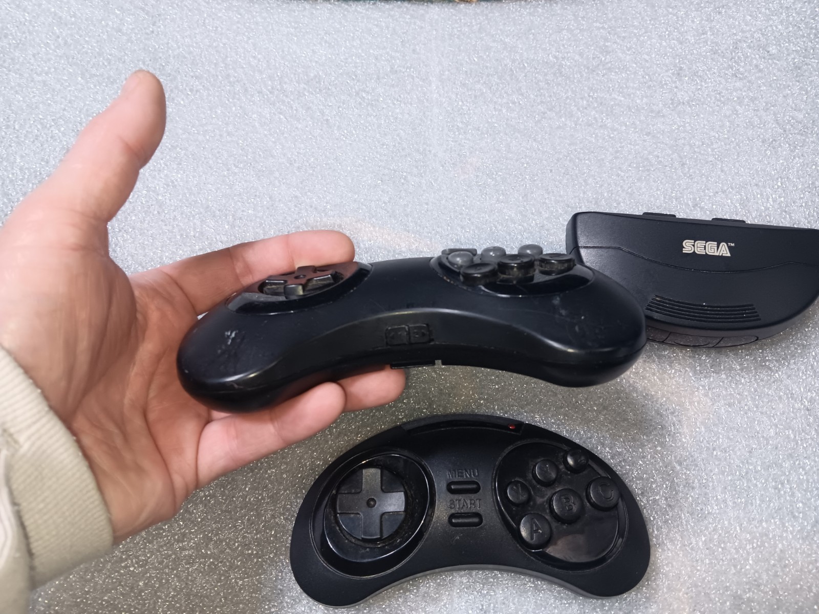 Sega Genesis EXACT-UNTEST Receiver MK-1648 w/MK-1629 & 1-OTHER-WEAR-RUST-PARTS