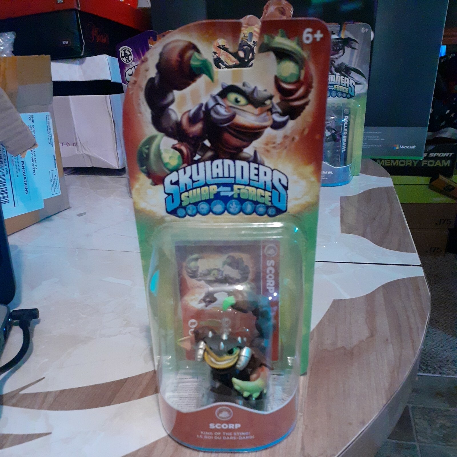 Skylanders Swap-Force Scorp character new in package