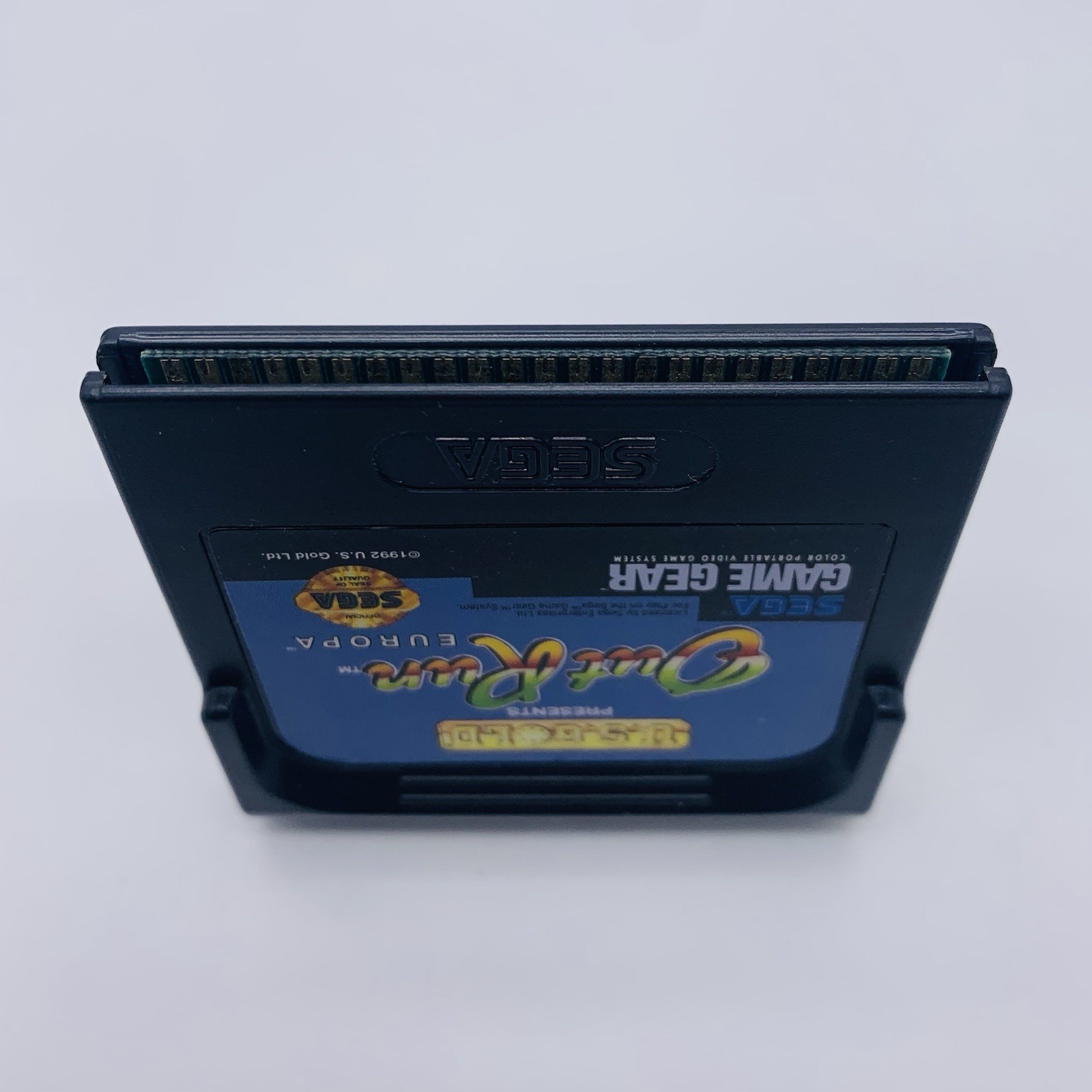 OutRun Europa Sega Game Gear, 1992 – Authentic Cart and Clamshell Case Tested