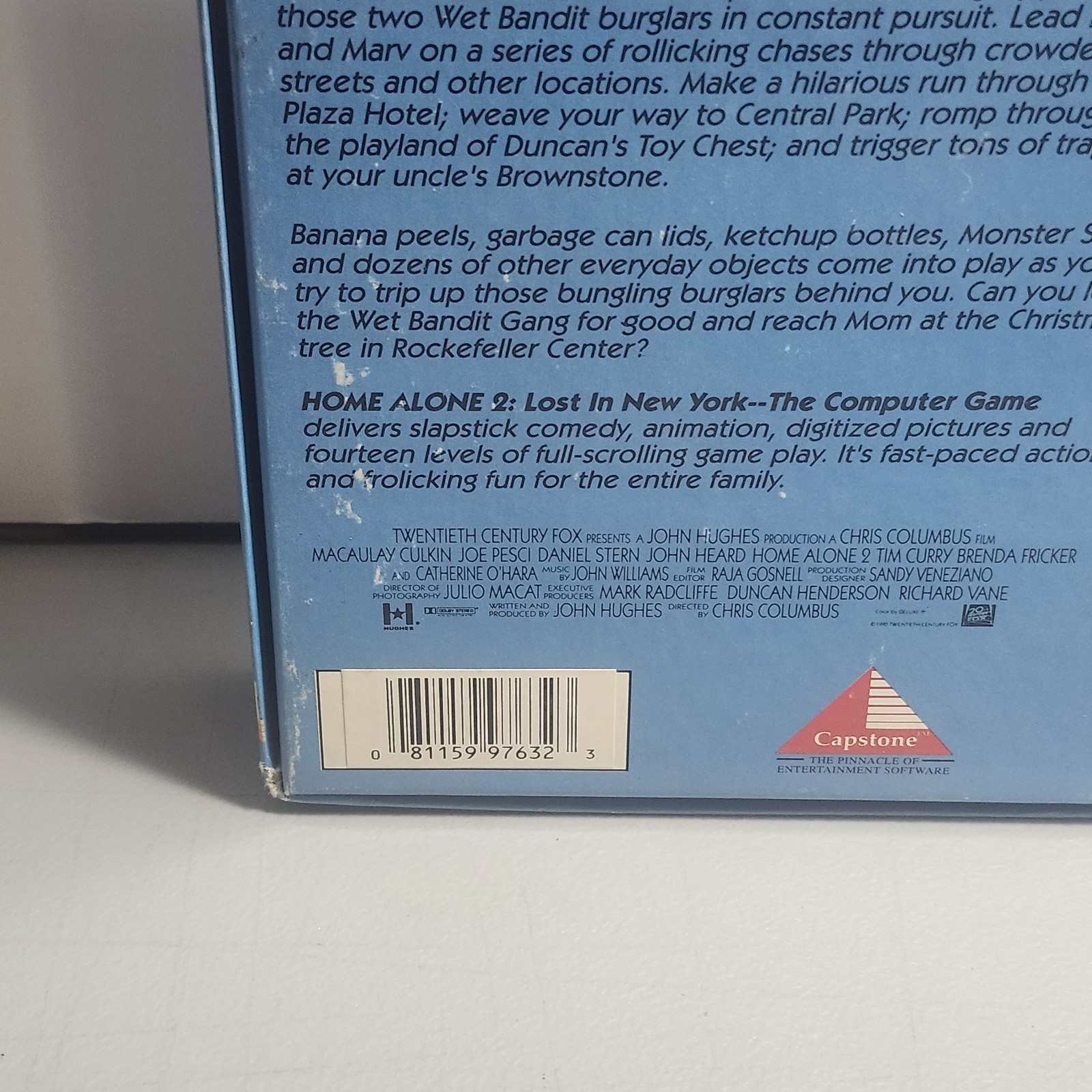 Home Alone 2 Lost in New York (IBM PC 3.5″ US) Action *Capstone Big Box complete
