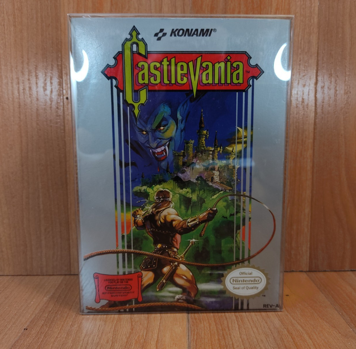 MINTY BOX CIB Castlevania Oval Seal complete in nintendo nes collector lot NICE