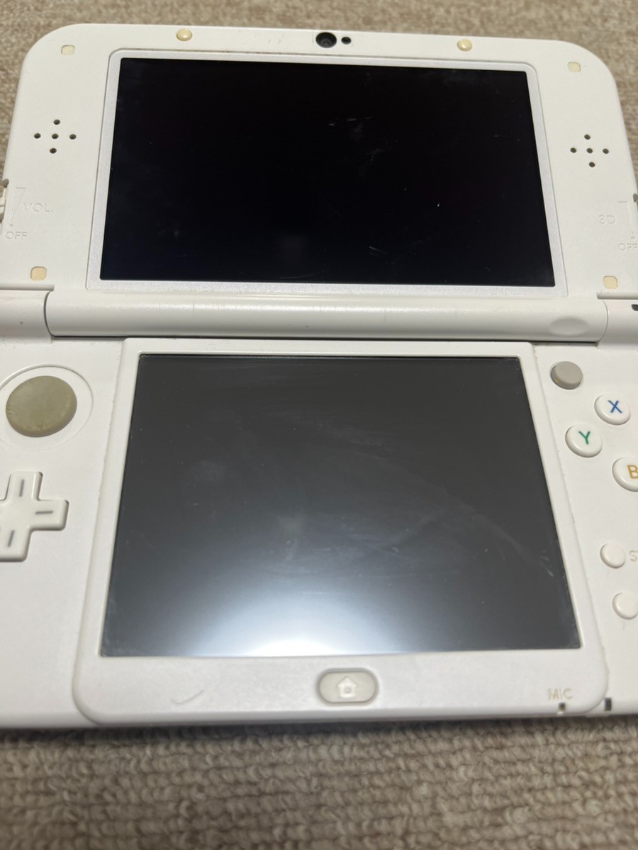 New 3DS LL XL Pearl White Japan Nintendo Console region Japanese B910