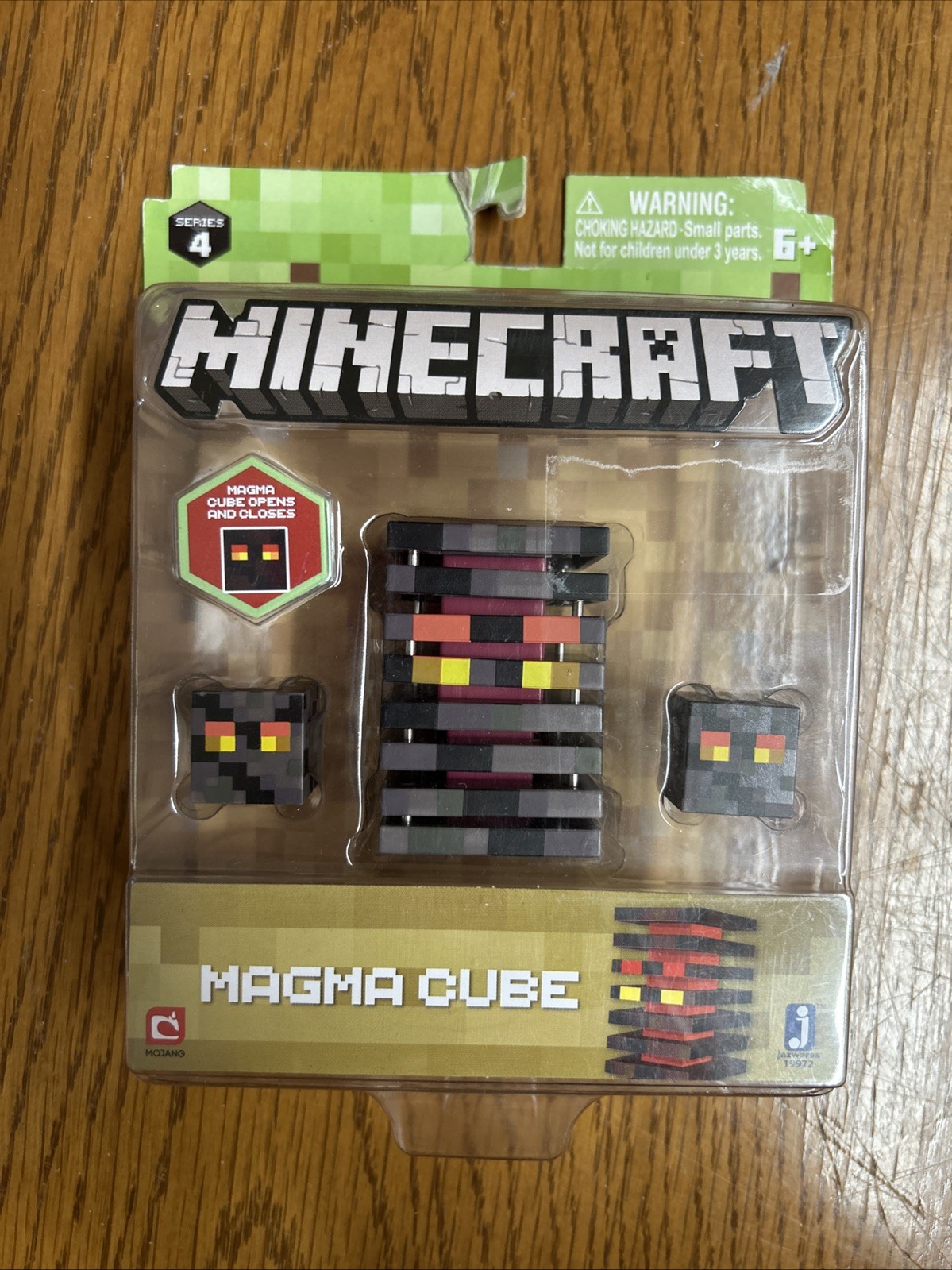 Jazwares Mojang Minecraft Action Figures Series 4- MAGMA CUBE – New Unopened