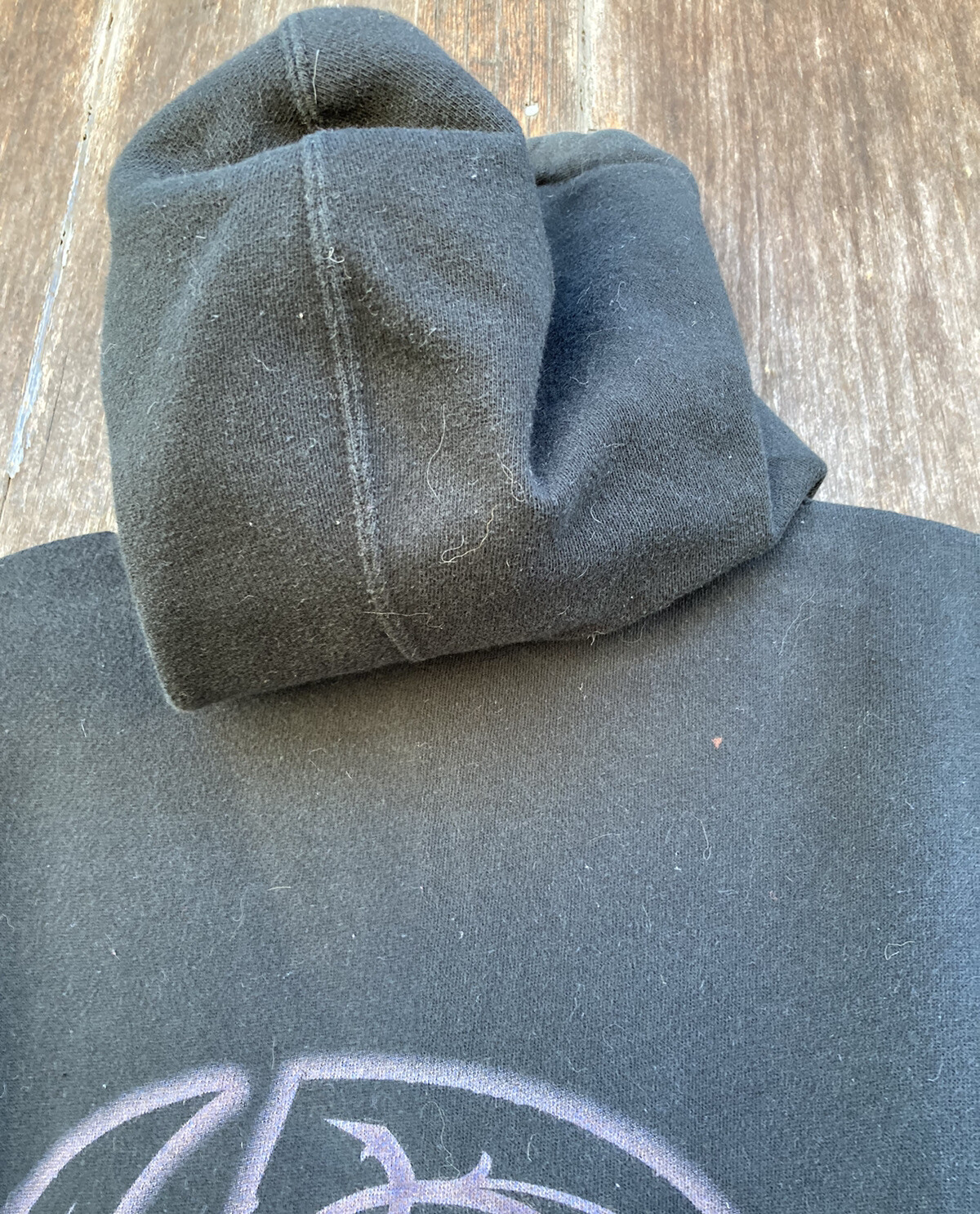 VTG BLIZZARD ENTERTAINMENT HEROES OF THE STORM BLACK ZIPPERED HOODIE Adult Small