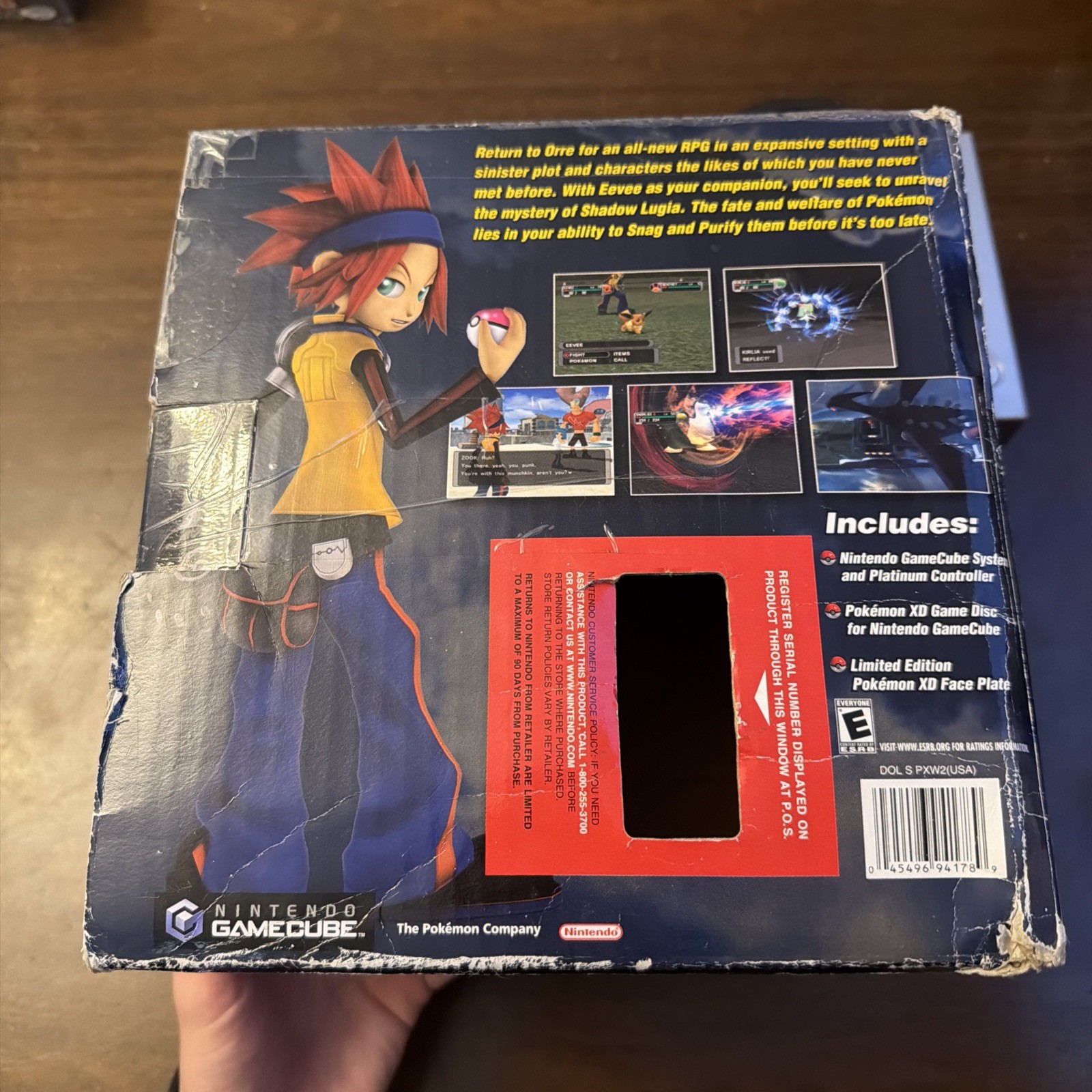 Pokemon XD Platinum: Gale Of Darkness (Nintendo GameCube) Complete – Authentic