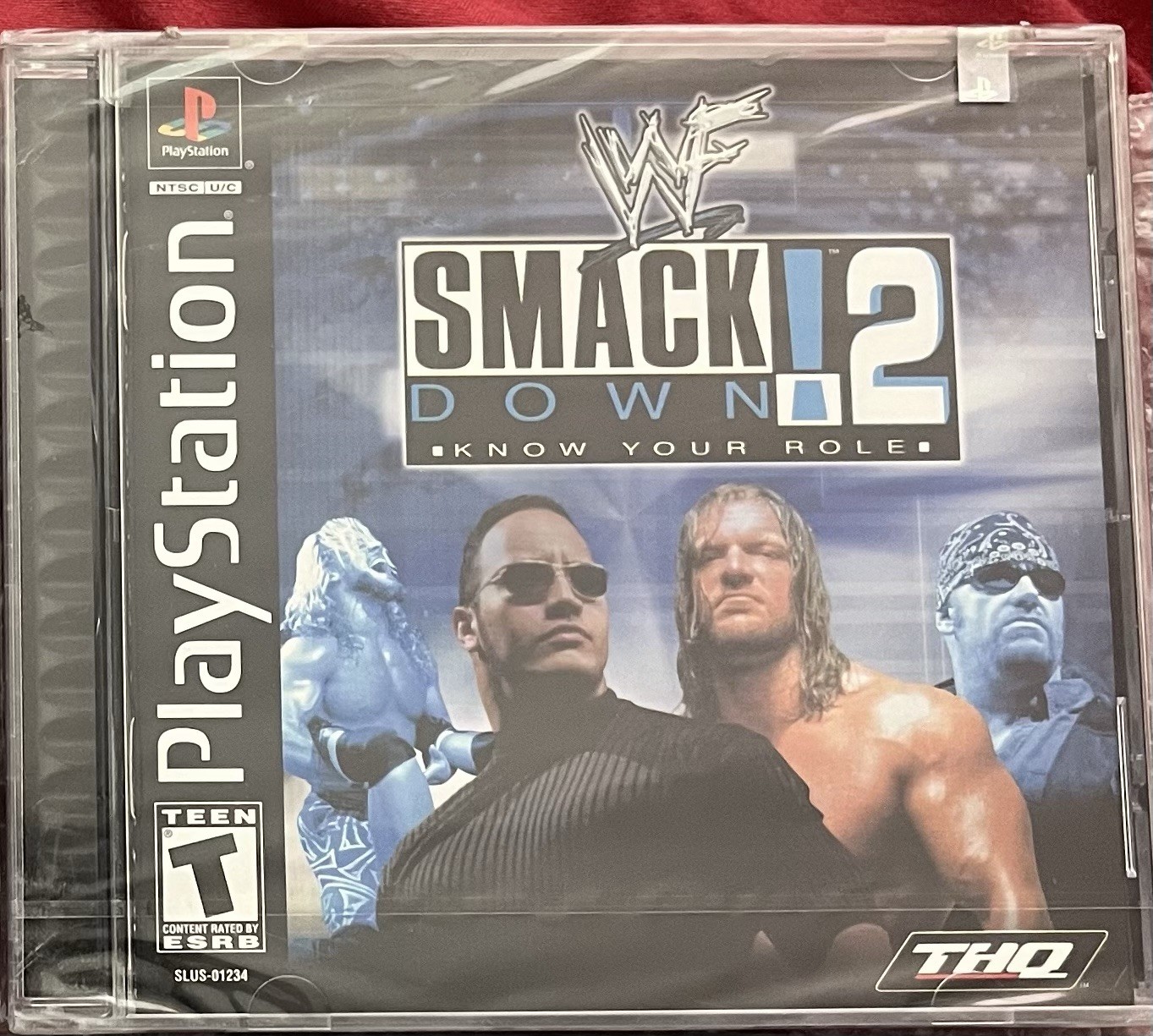 WWF SmackDown! 2: Know Your Role Factory Sealed New PS1 Black Label First Print