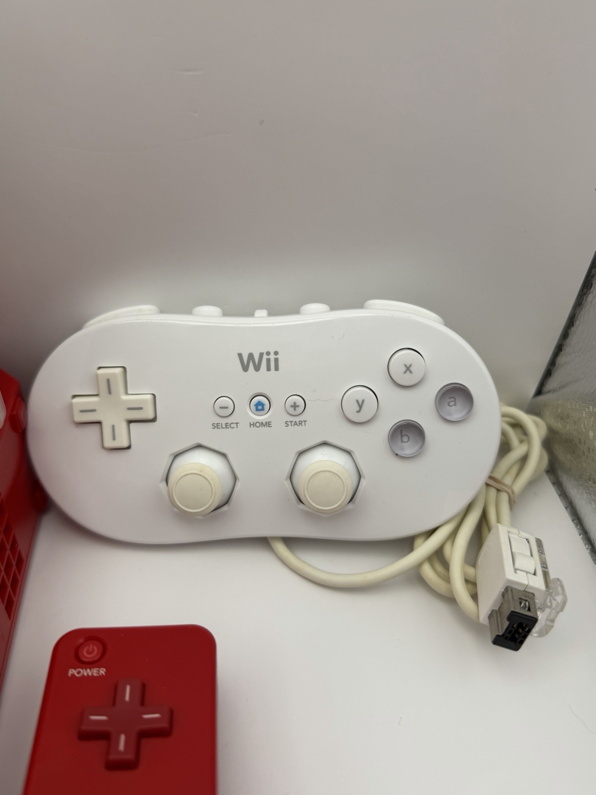 Nintendo Wii Limited Edition RED Video Game Console Home System GameCube RVL-001