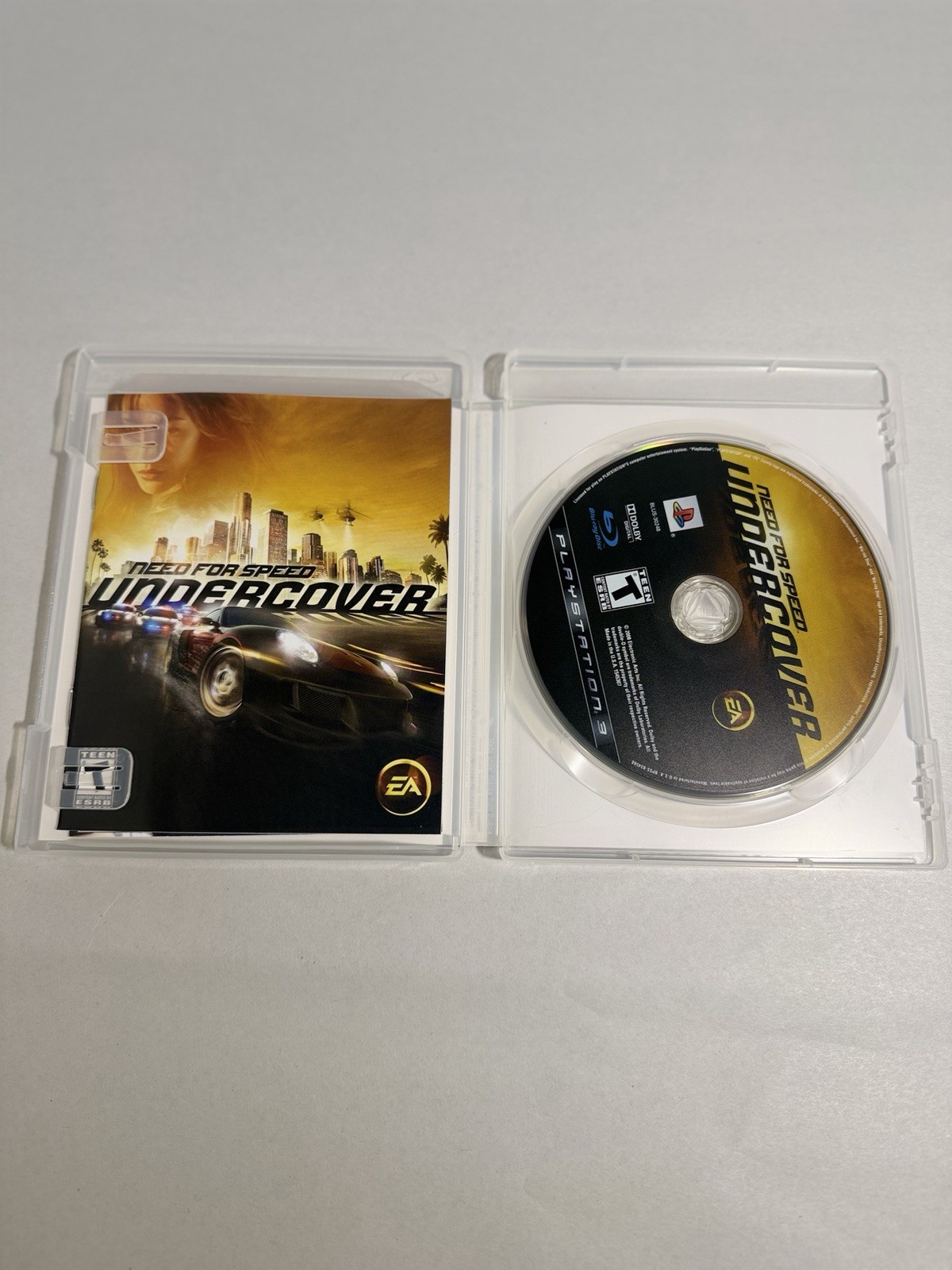 EA Need for Speed Undercover Sony PlayStation 3 PS3 T Rated CIB Tested