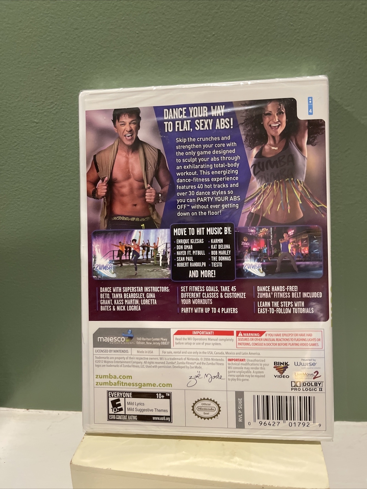 Zumba Fitness Core (Nintendo Wii, 2012) – New Open Box