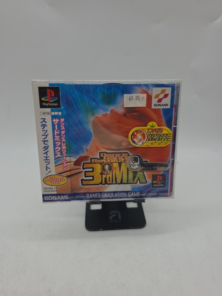 DANCE DANCE REVOLUTION 3rd MIX Playstation One Ps1 Brand New Mint Us Seller
