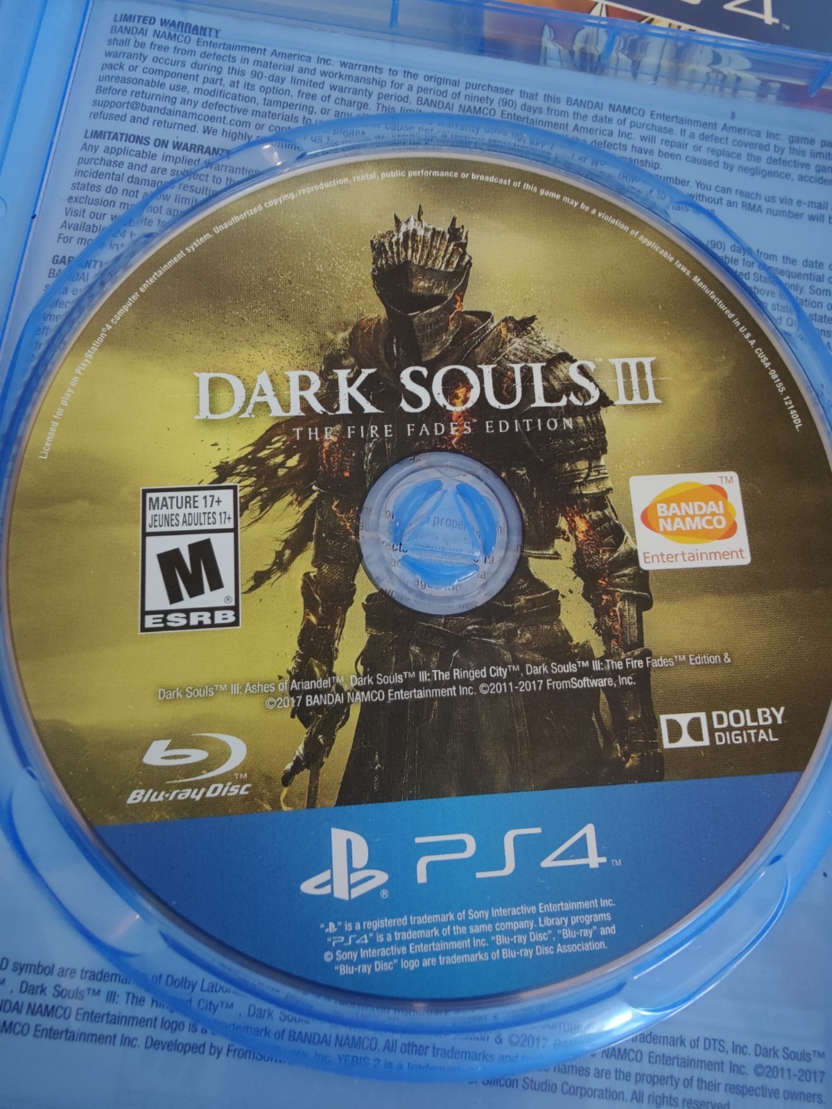 PS4 Games Dark Souls 3, Dragonball Xenoverse, Plants vs Zombies Garden Warfare