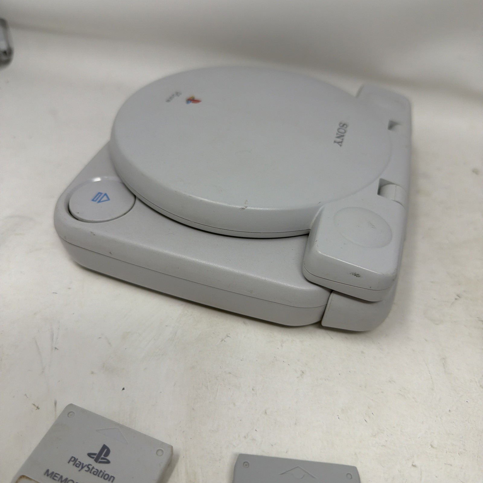 PSOne Console & LCD Screen Bundle Controller & Cords Tested Works SEE PICS