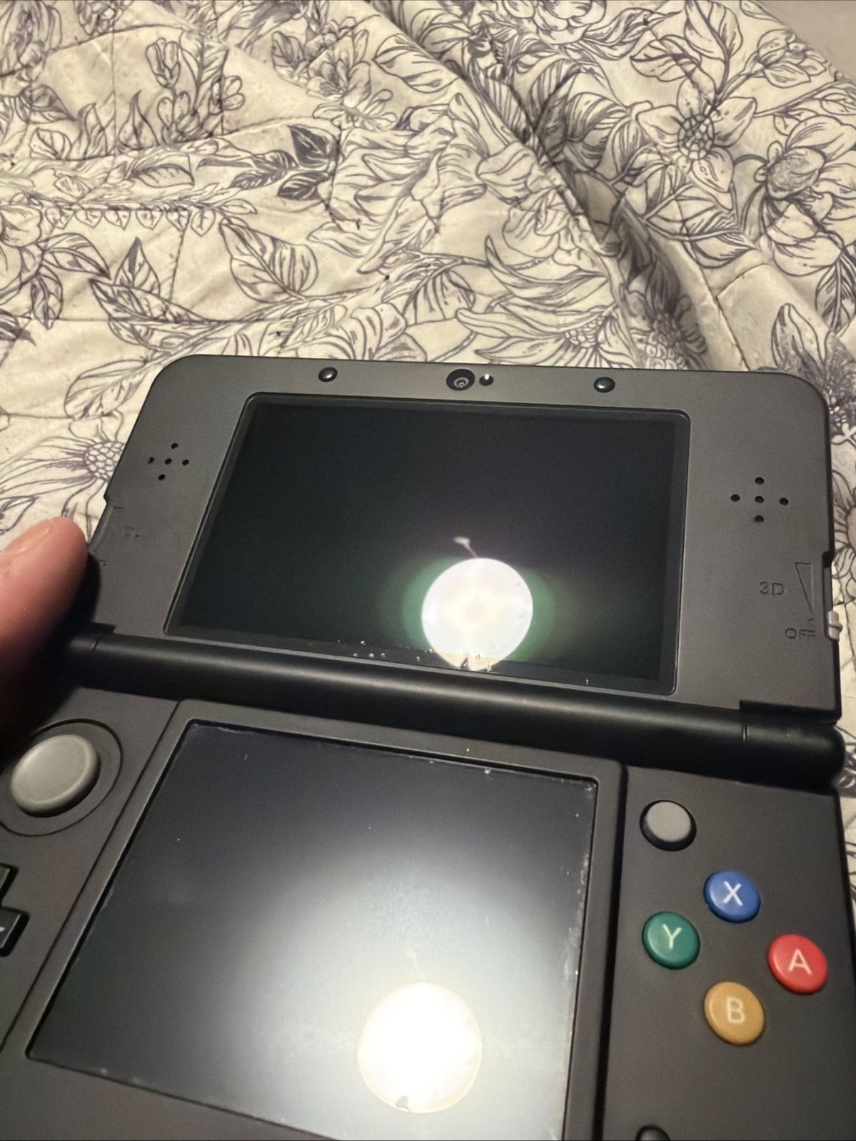 Nintendo 3DS Original Super Mario Edition 4GB Handheld System – Black