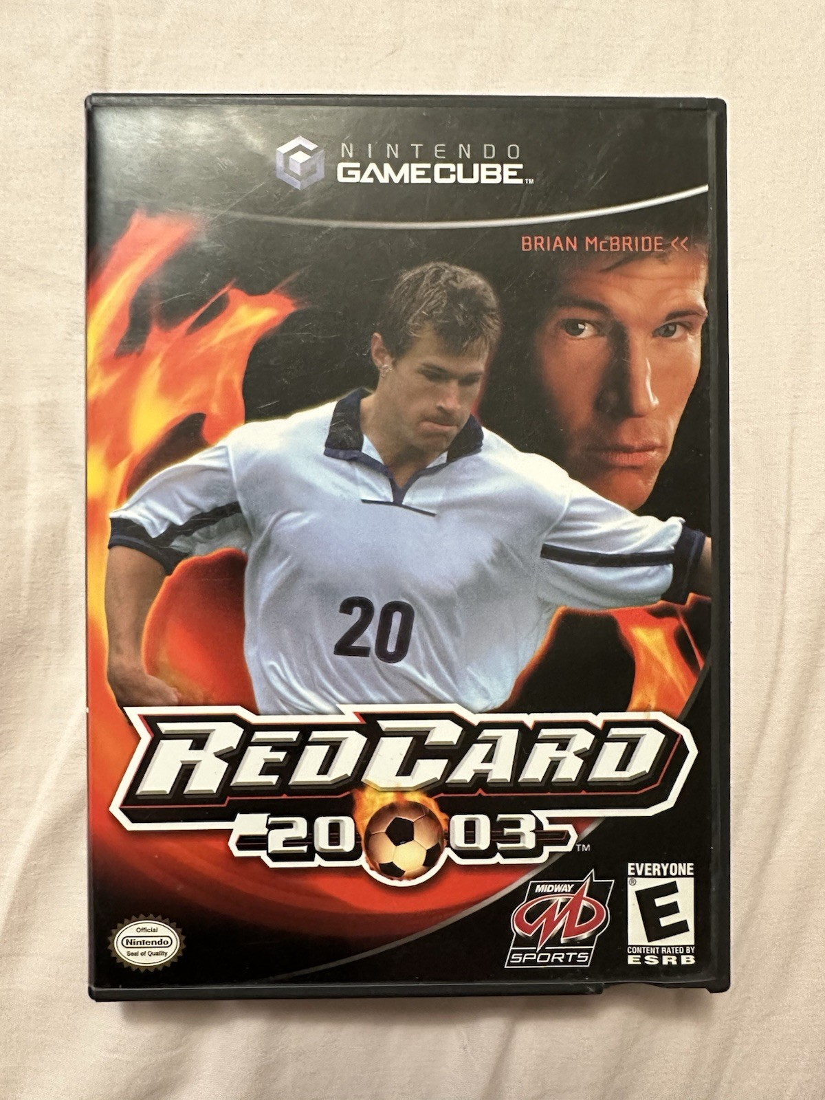 Red Card Soccer 2003 – Nintendo GameCube COMPLETE RARE REGISTRATION CARD