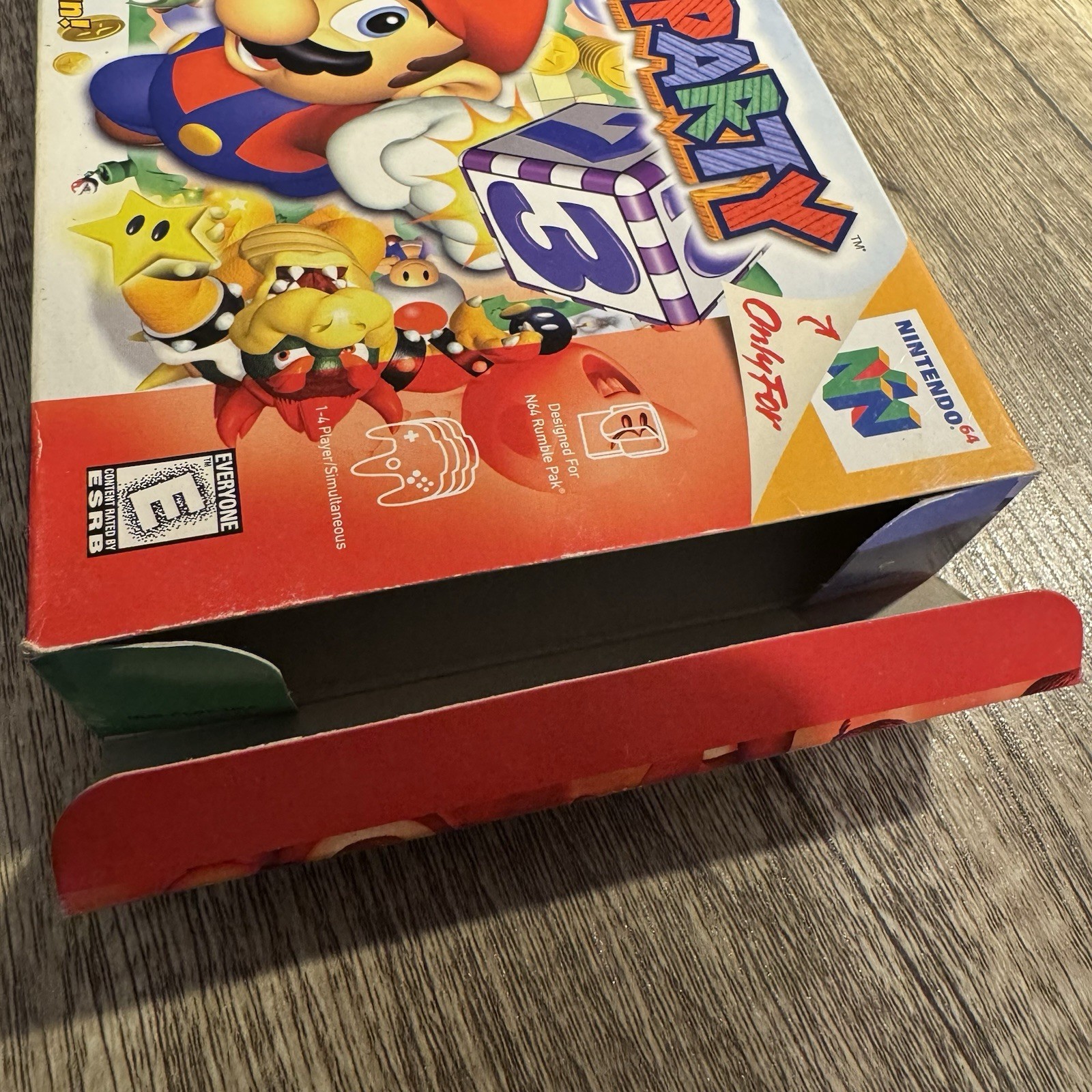 Mario Party 1 – Nintendo 64 N64 “Frantic Fun” Variant CIB Authentic Tested Works